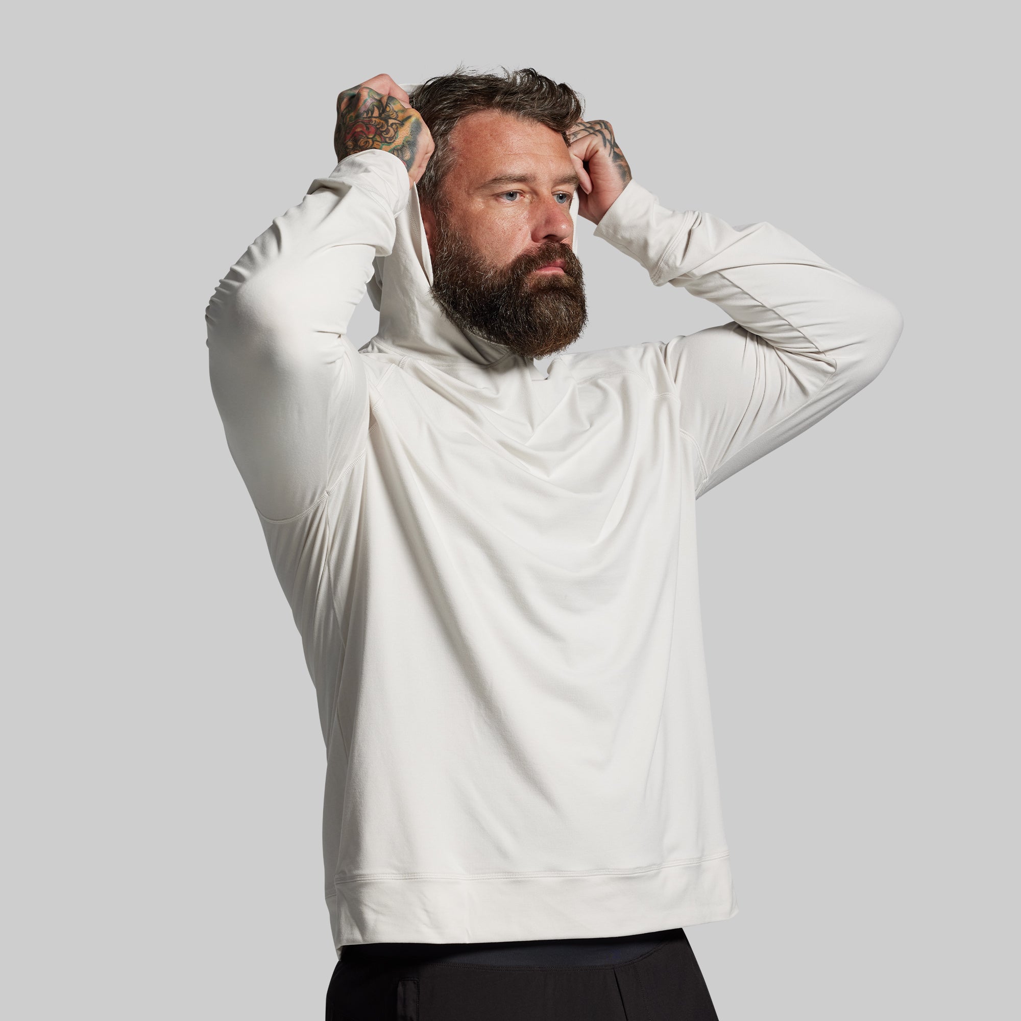 BP Premium Basic Hoodie (Sand) - Image 3