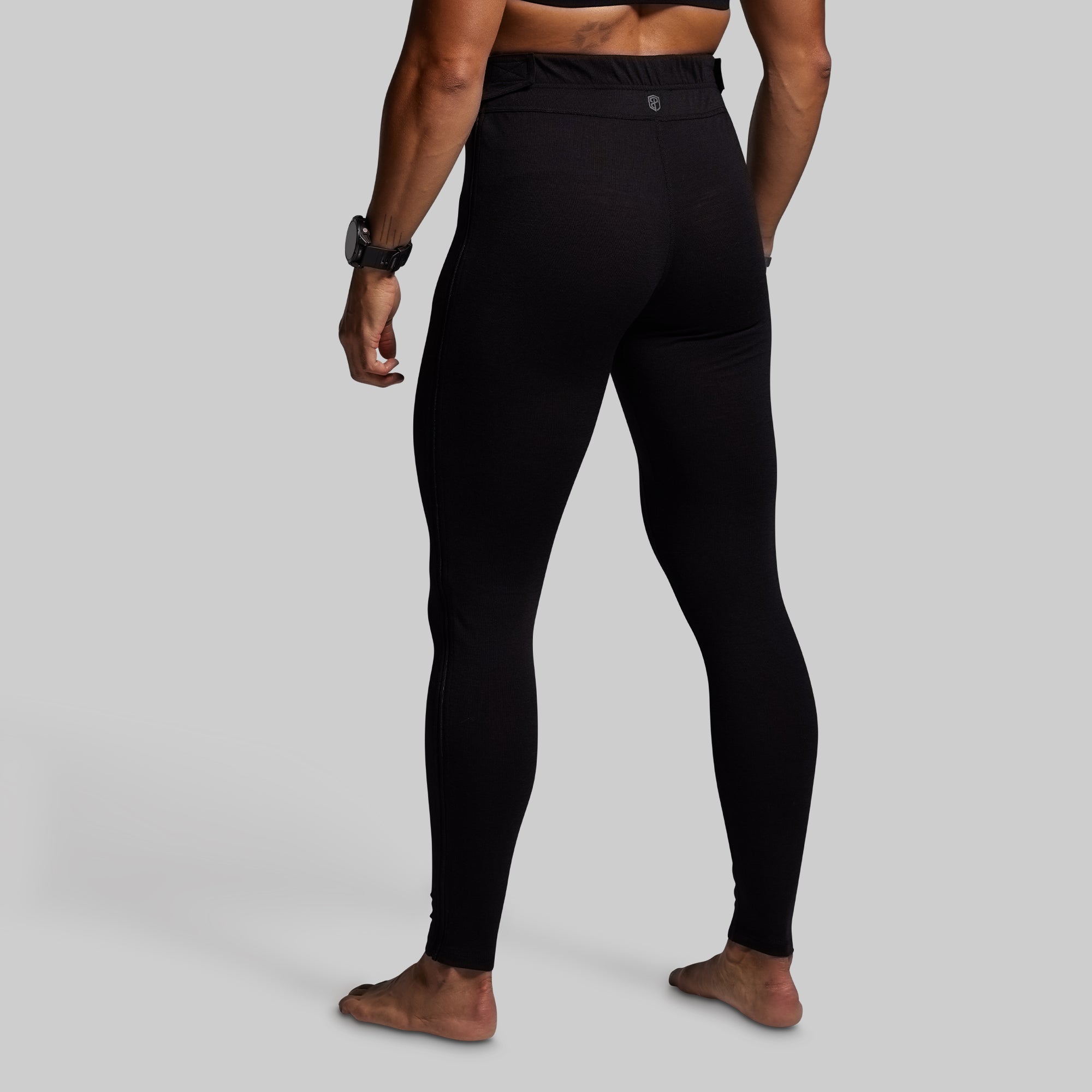 Women's Ridgeline Merino Full Zip Bottom 240 (Black) - Image 2