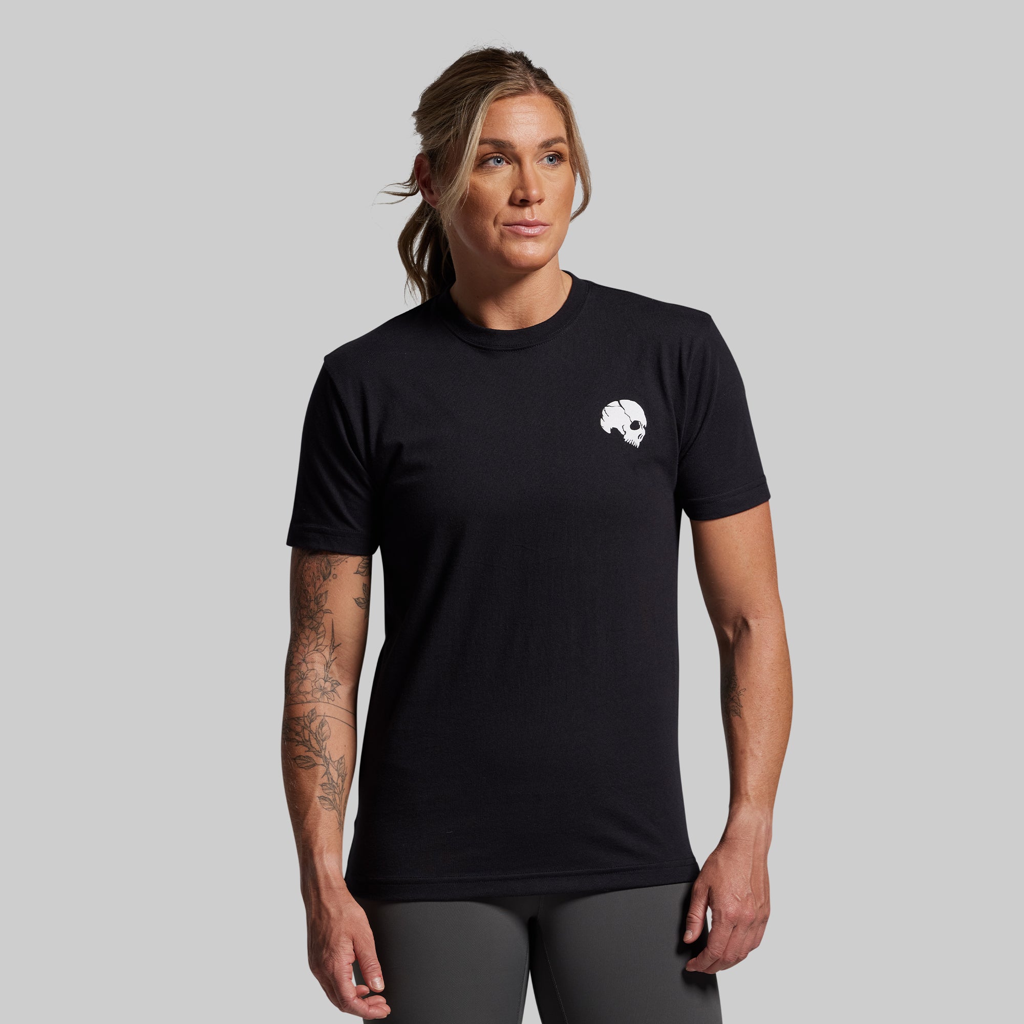 Death Fears the Strong Tee (Black) - Image 2