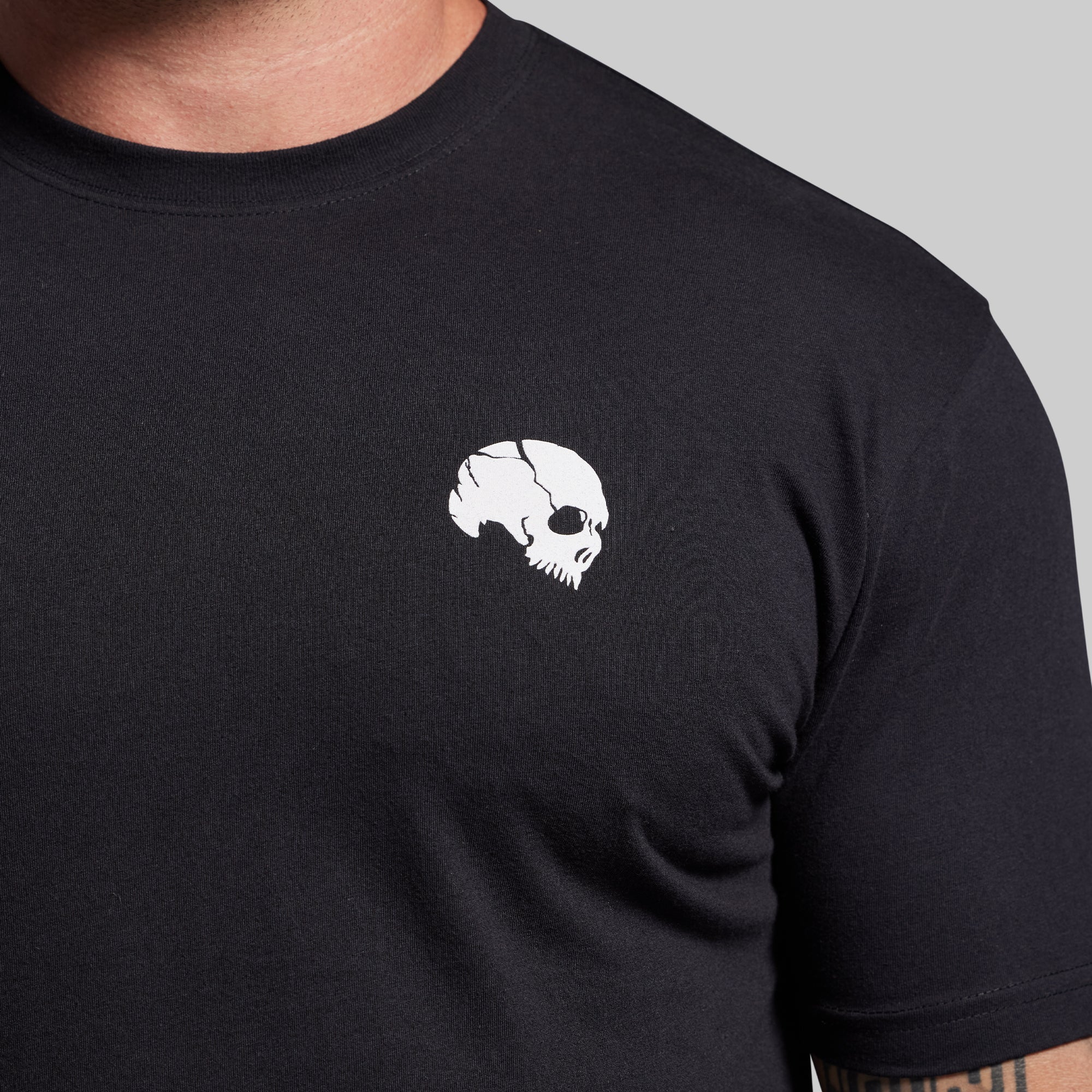 Death Fears the Strong Tee (Black) - Image 3