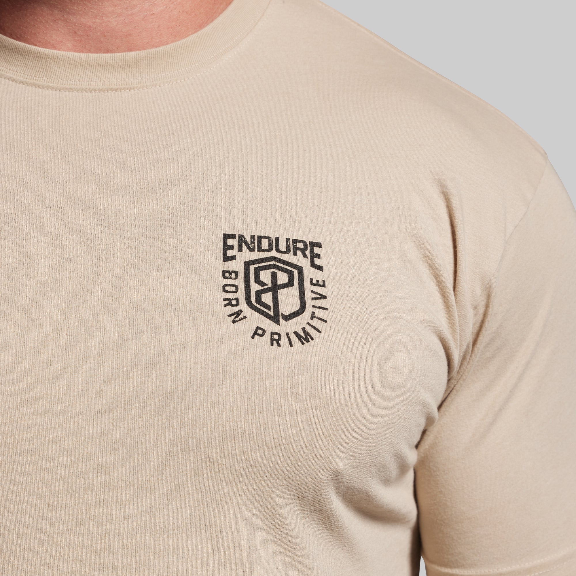 Endure Tee (Tan) - Image 3