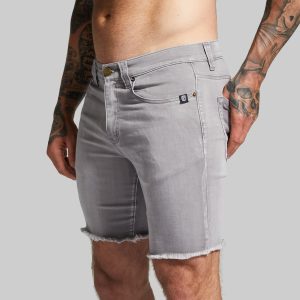 FLEX Stretchy Jort 7 (Grey)