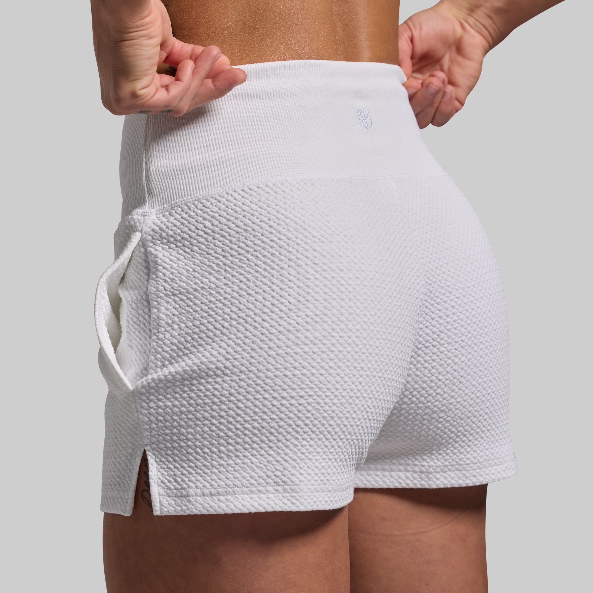 Women's Cloud Short (White) - Image 3