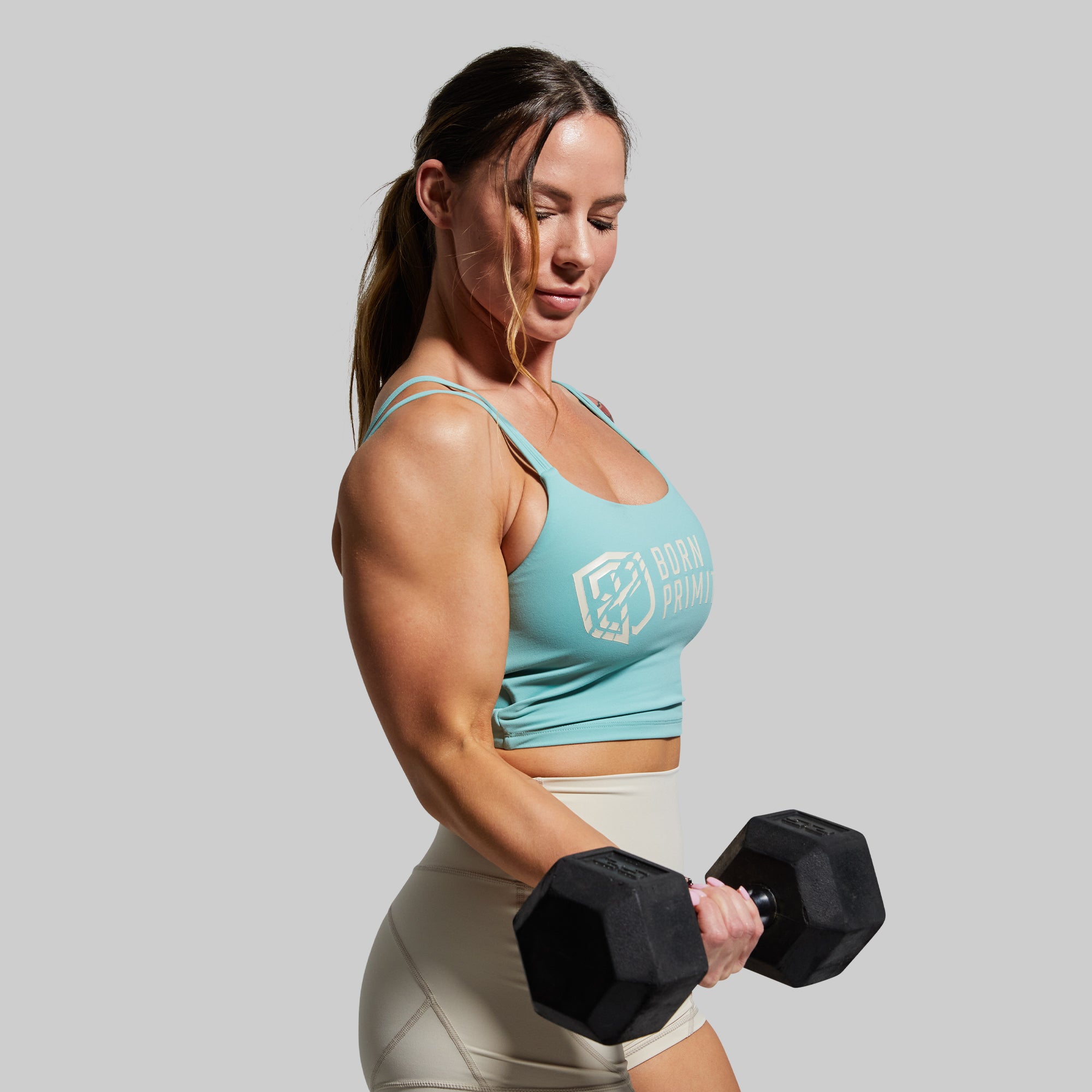 Don't Get It Twisted Sports Bra (Brand Strength-Jungle Mist) - Image 4