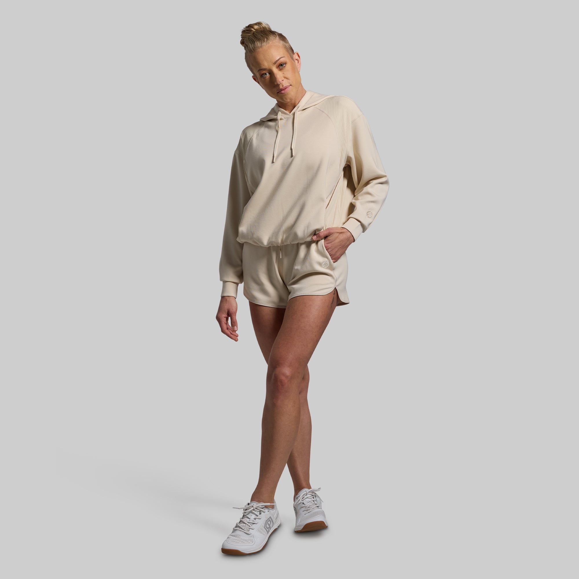 Lounge Lux Hoodie (Oatmeal) - Image 6