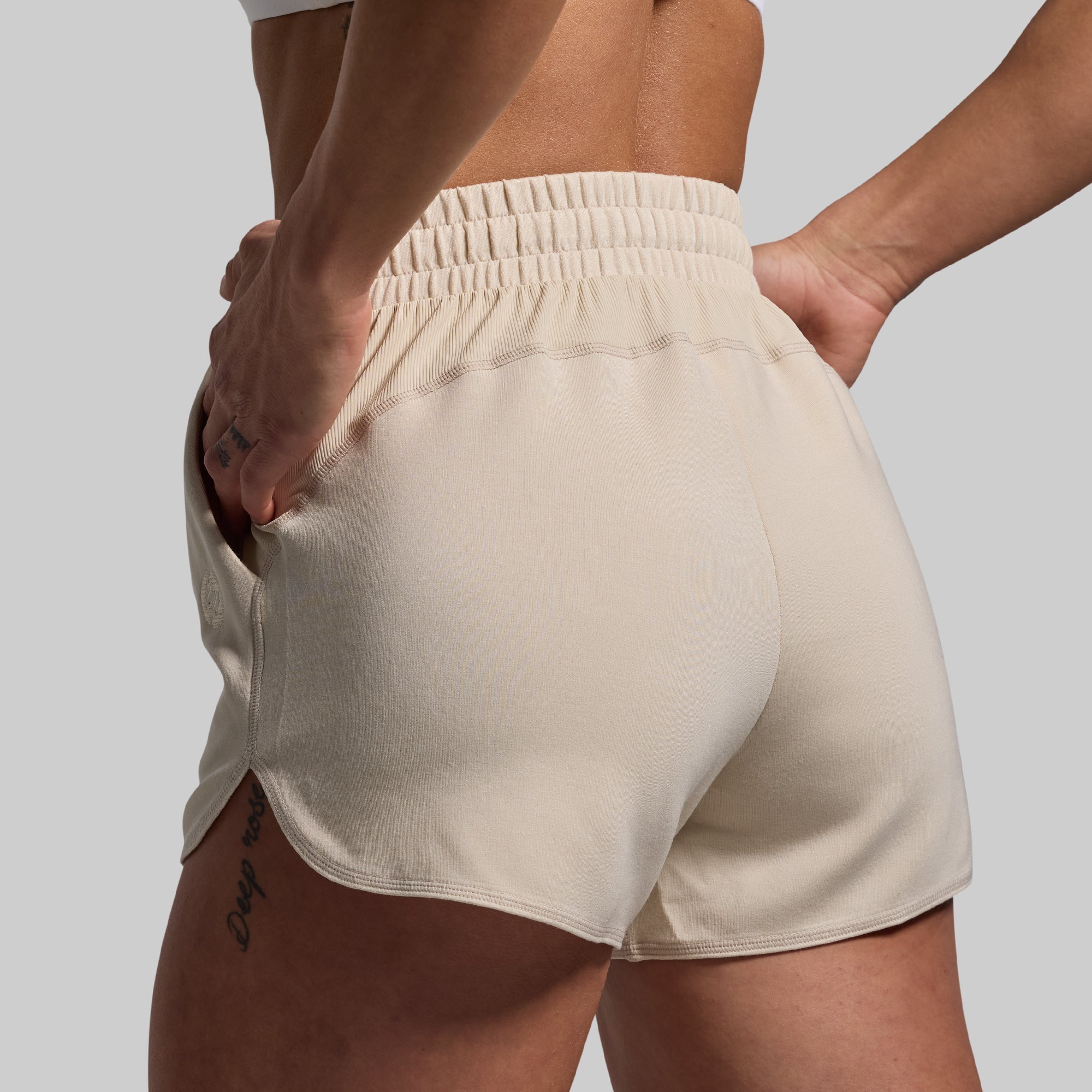Lounge Lux Short (Oatmeal) - Image 2