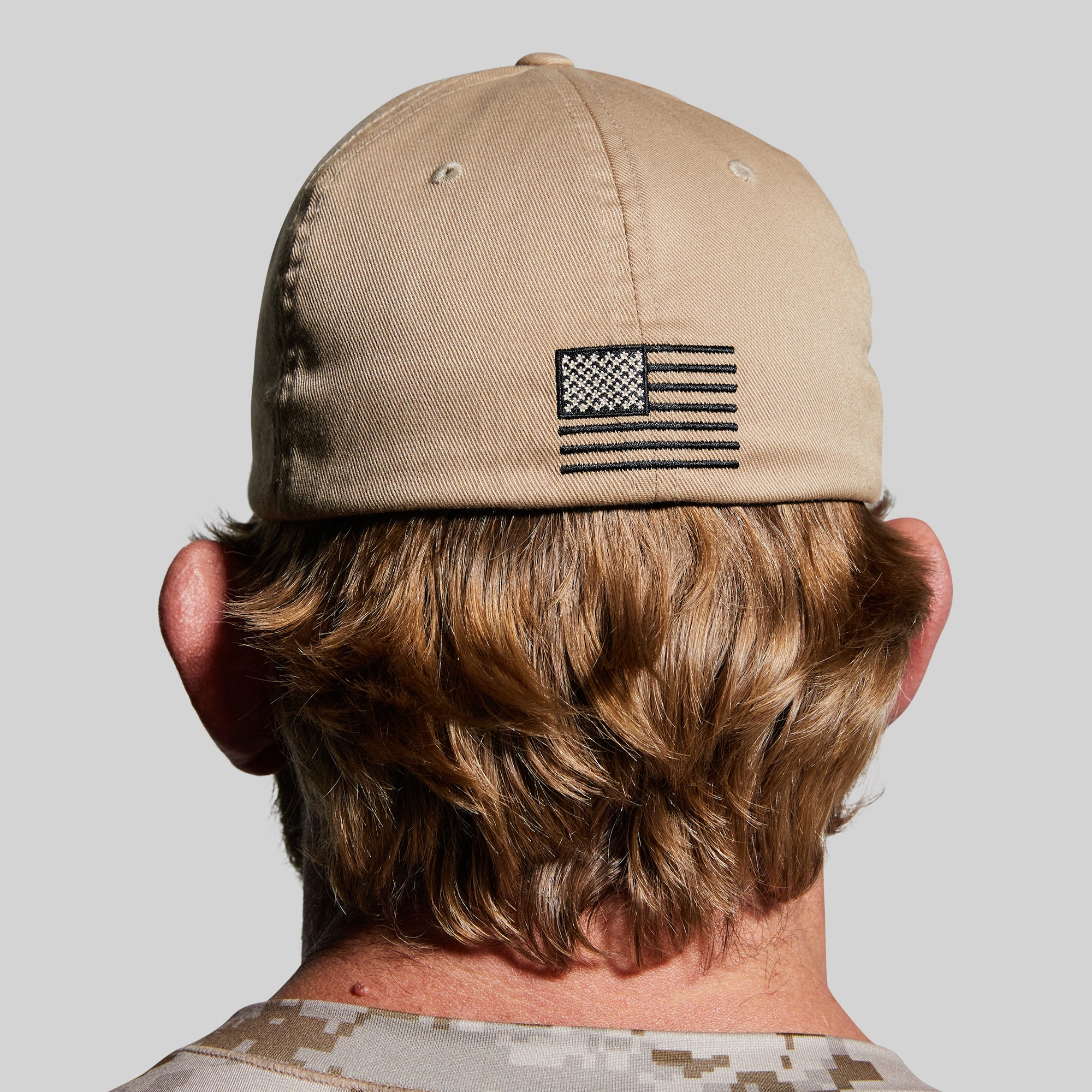 Tactical FlexFit Hat (Desert Tan) - Image 3