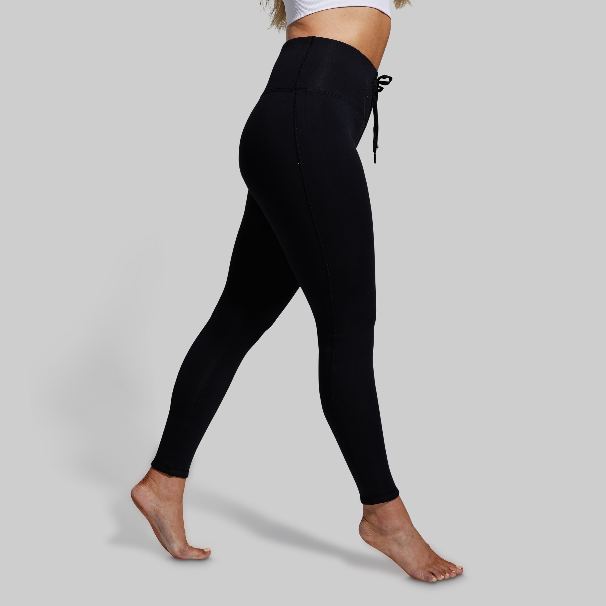 Fleece Lined Legging (Black) - Image 2