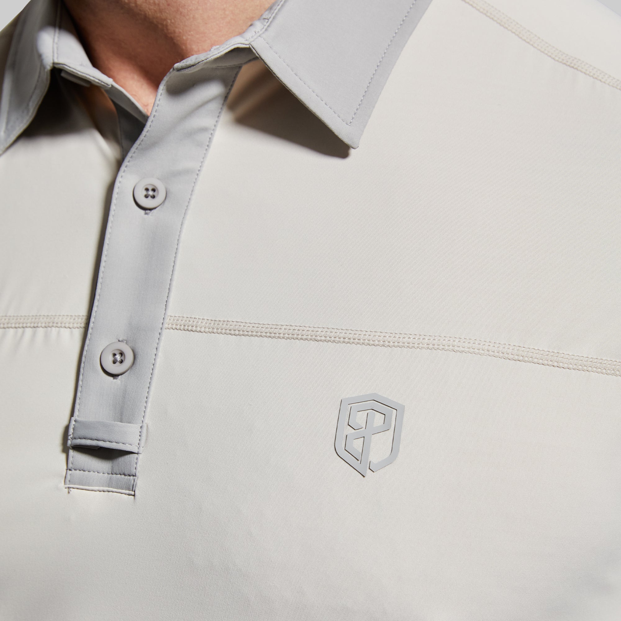 Men's Tek Polo (Sand) - Image 5