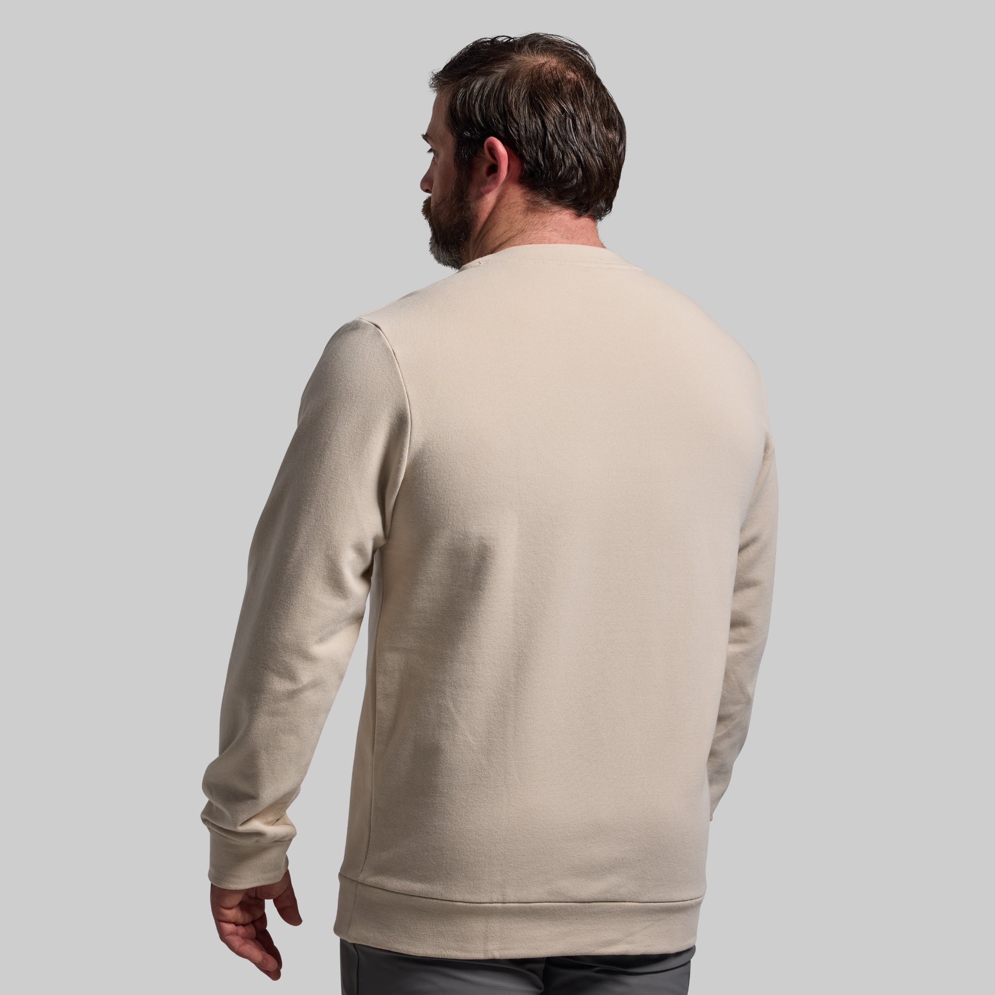 Men's Unmatched Crew Sweatshirt (Pumice) - Image 2