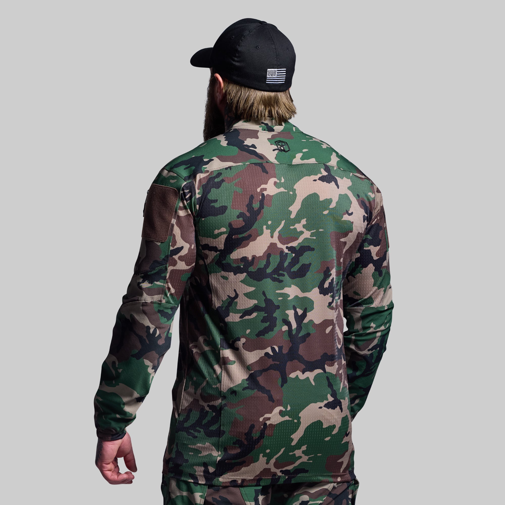 Long Sleeve Op Top Pro (Woodland) - Image 10