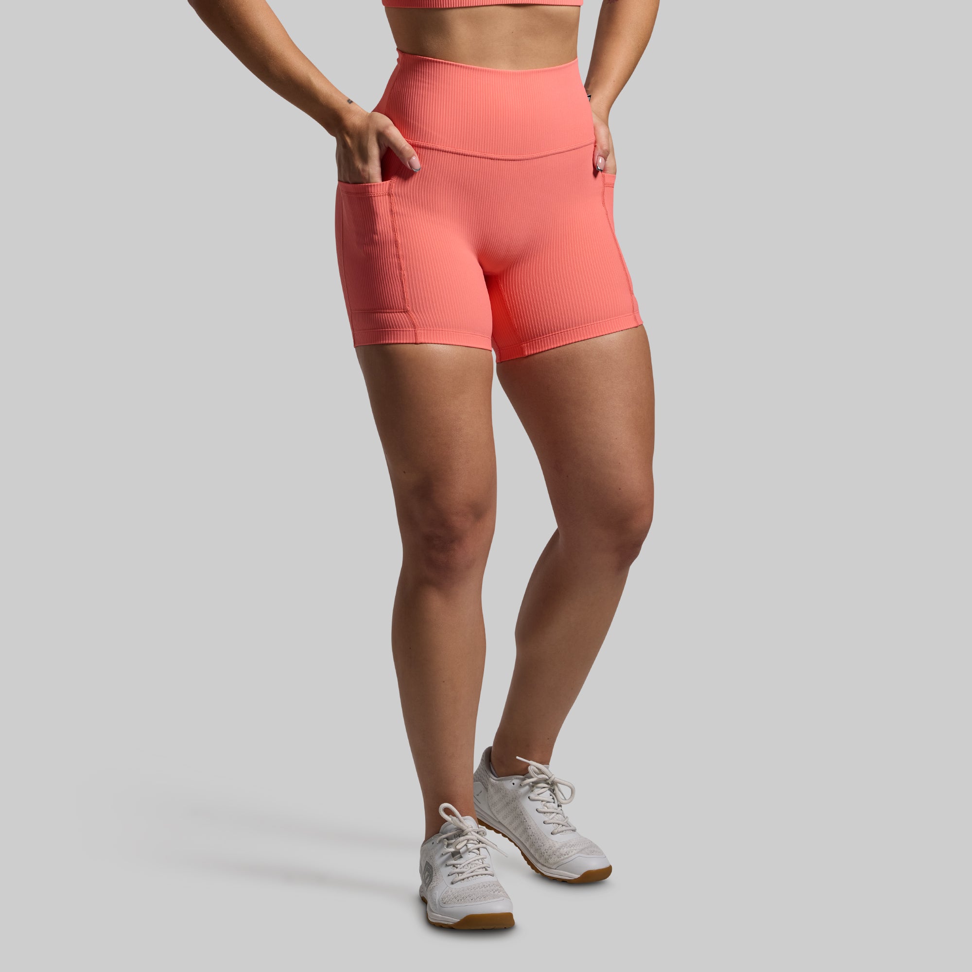 All or Nothing Short (Hot Peach) - Image 4