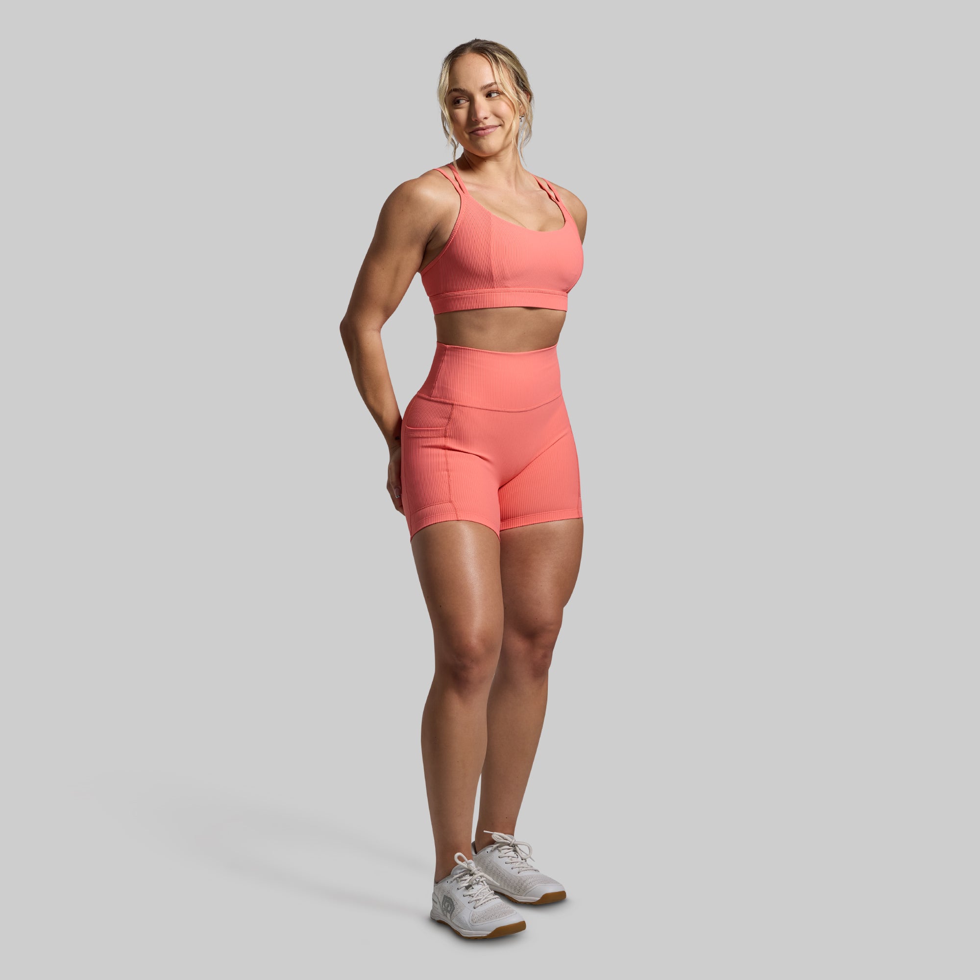 All or Nothing Short (Hot Peach) - Image 6