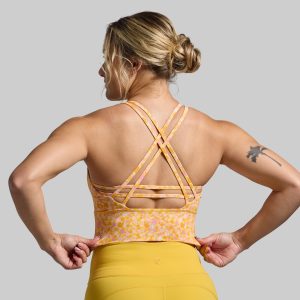 Crossfire Sports Bra (Flower Power)