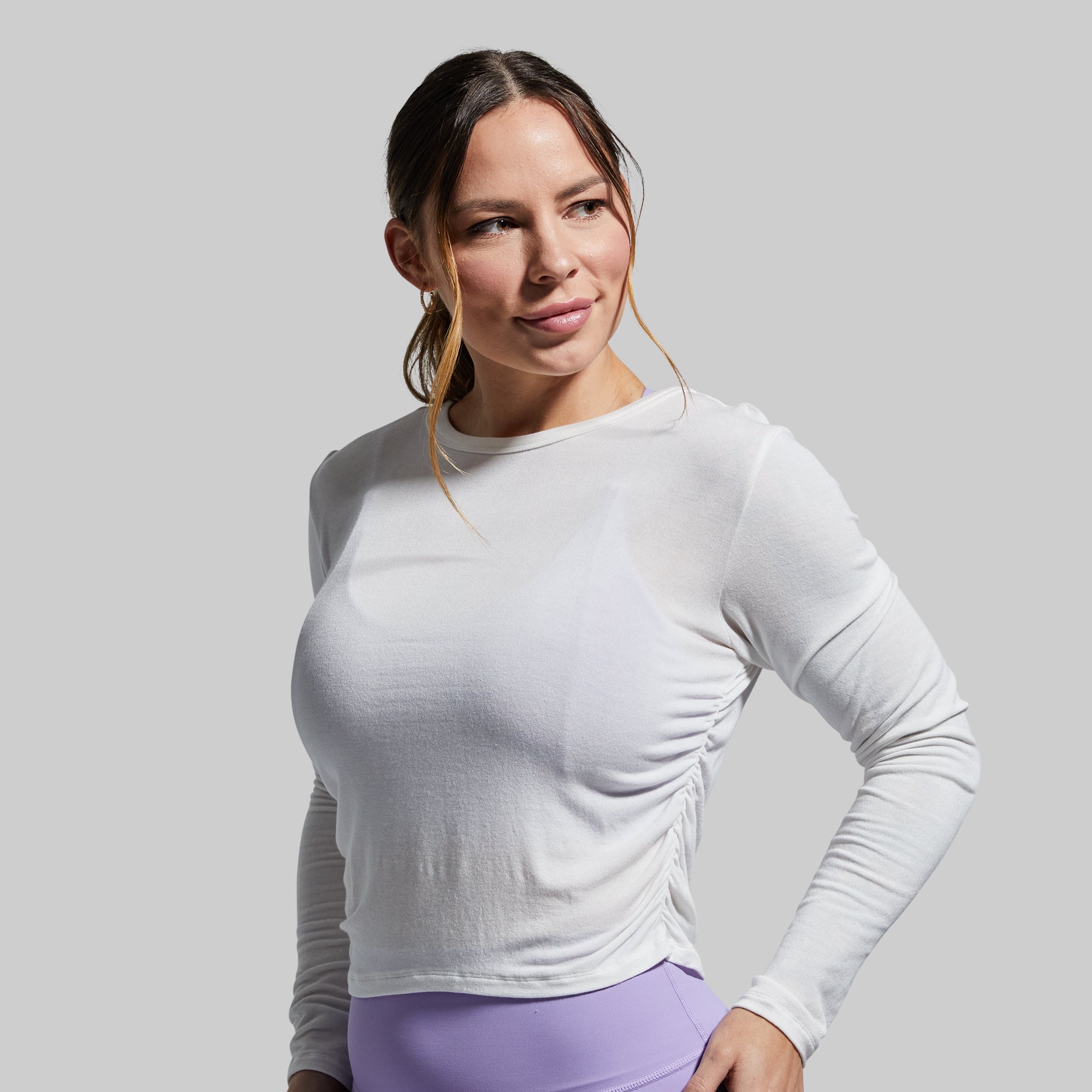 Look At Me Long Sleeve (White) - Image 3