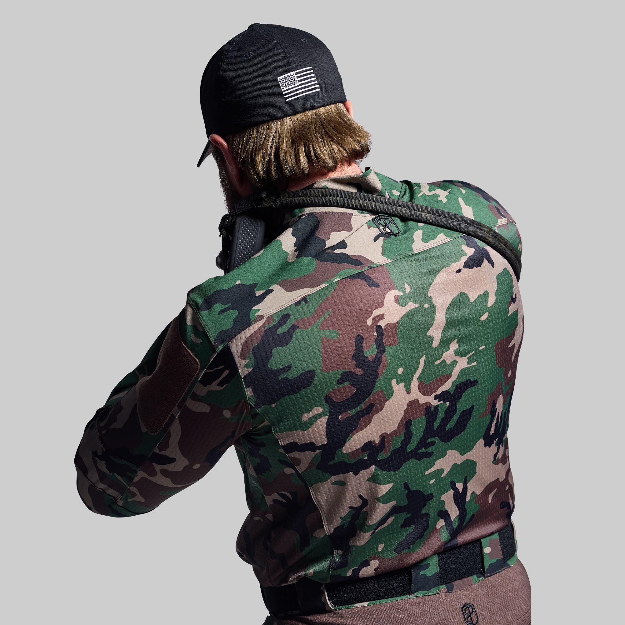 Long Sleeve Op Top Pro (Woodland) - Image 3