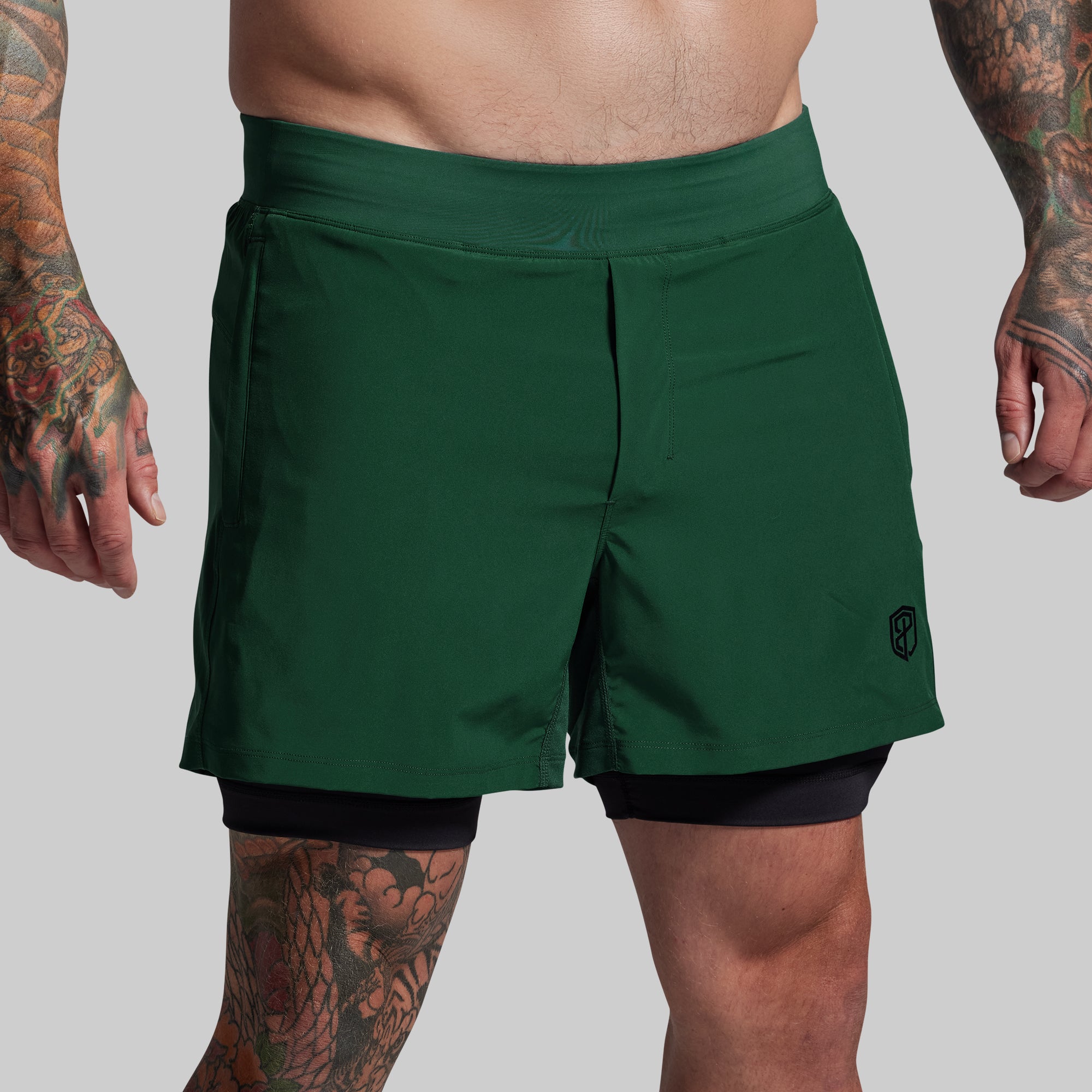 Versatile Short w/ Compression 5 (Grove) - Image 4