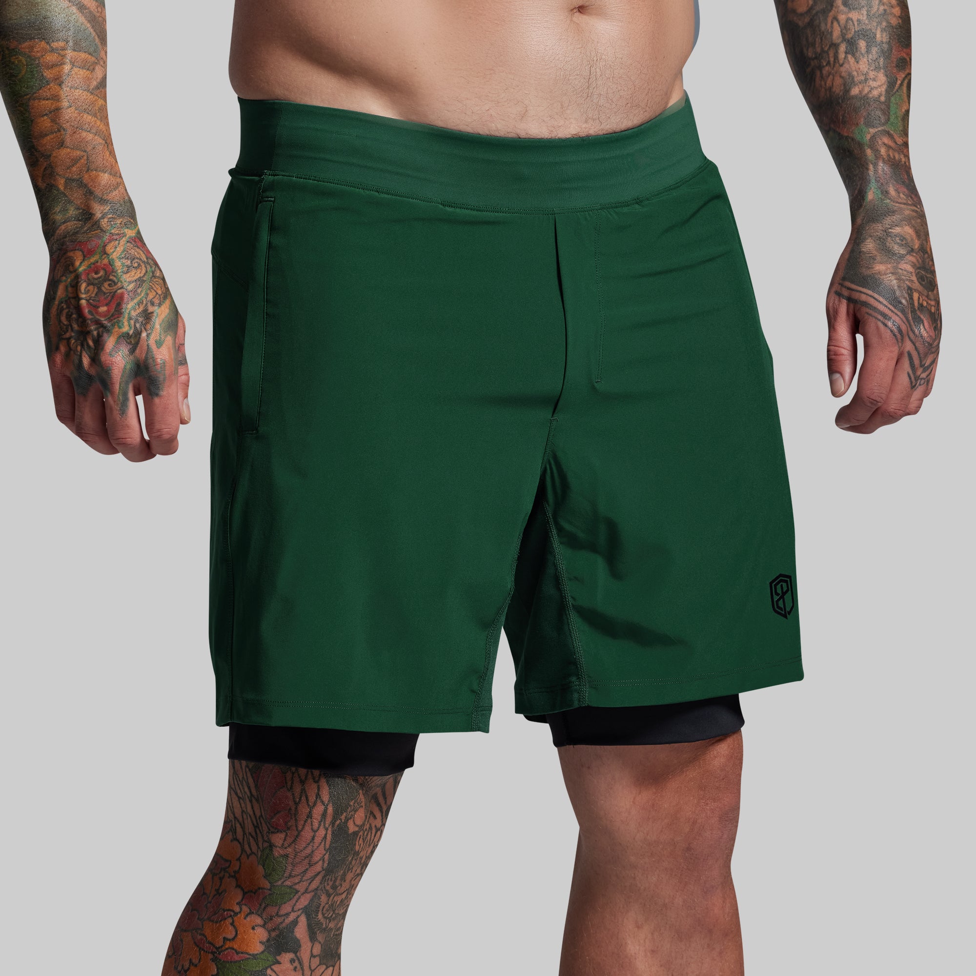 Versatile Short w/ Compression 7 (Grove) - Image 4