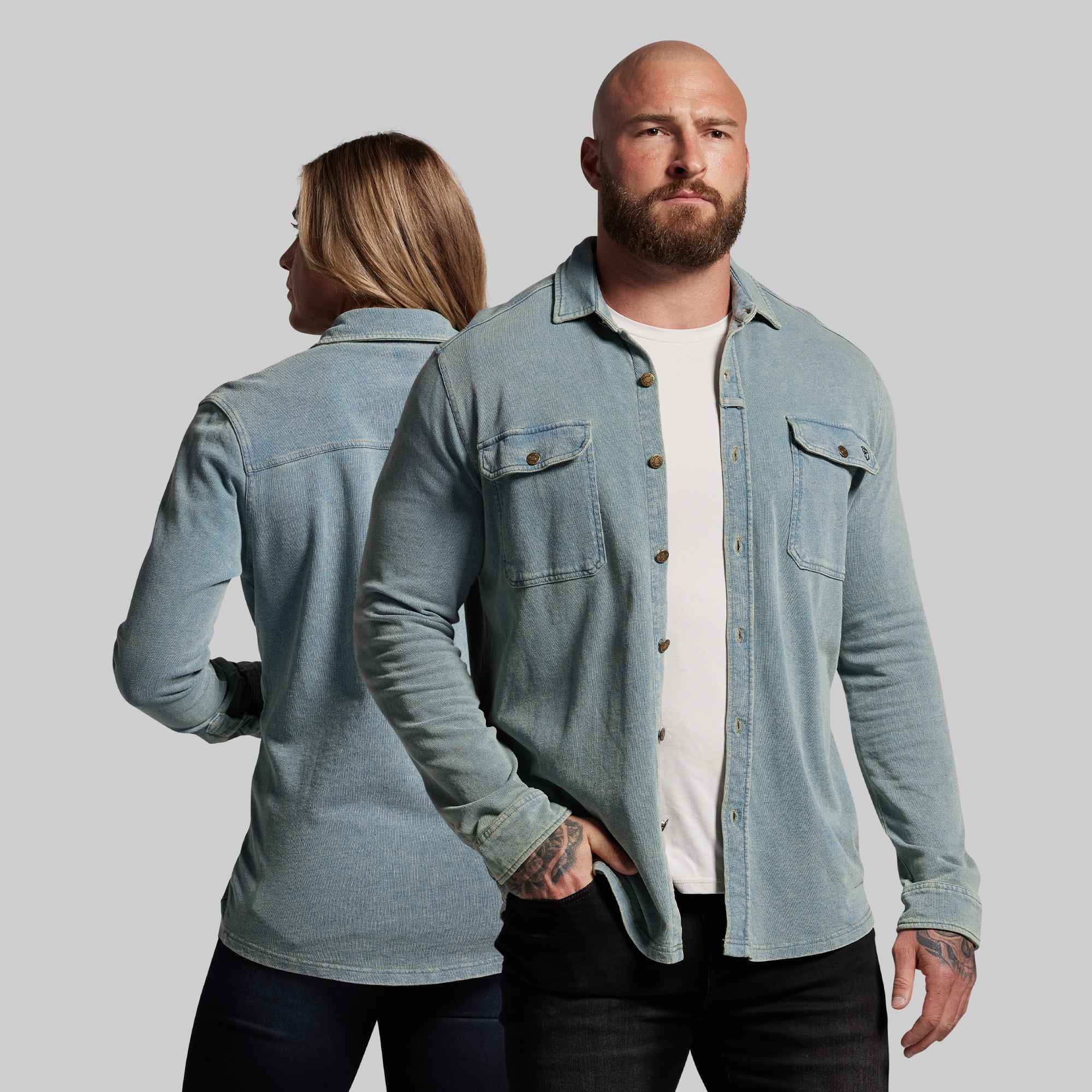 Woodsman Stretchy Denim (Vintage Wash)