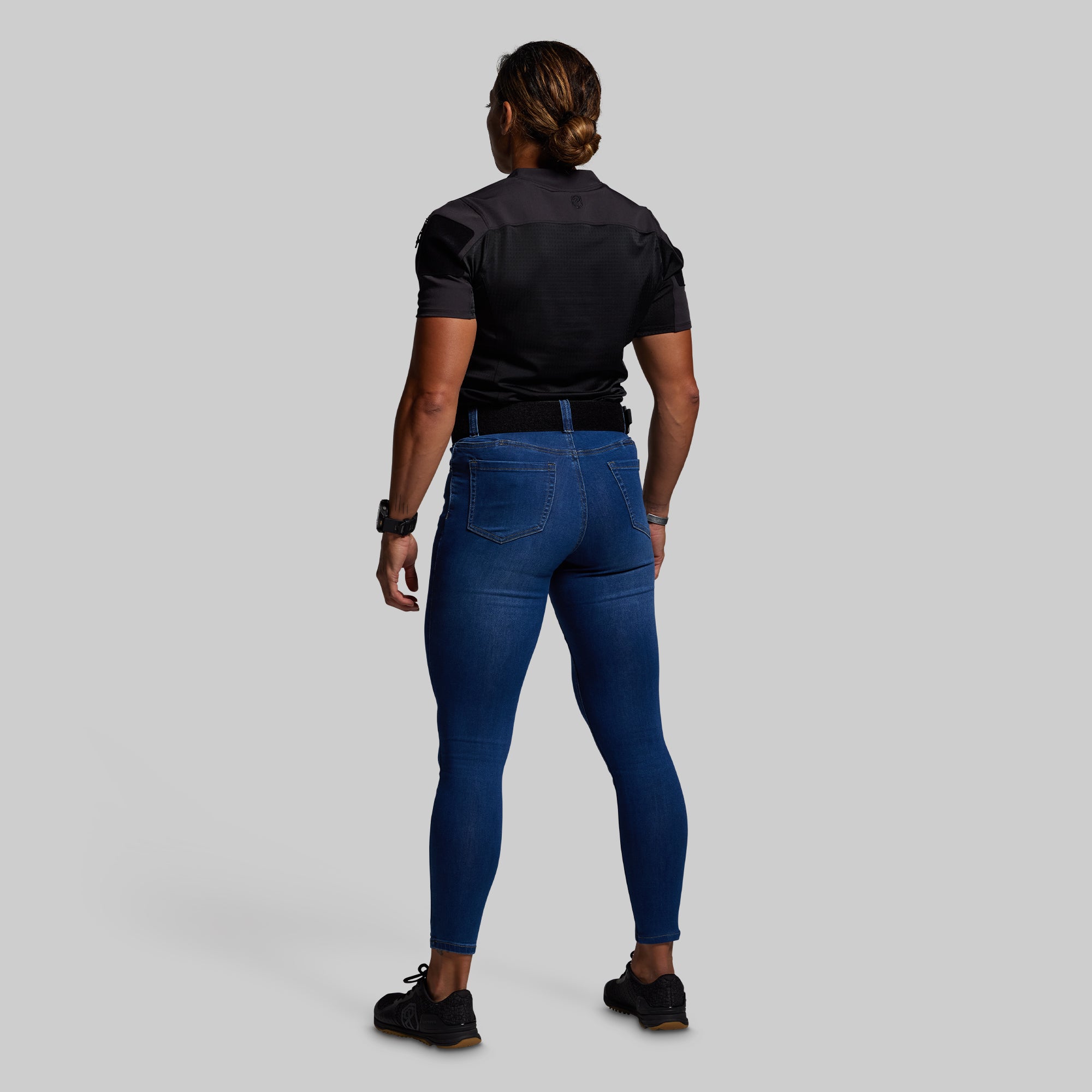 FLEX Recon Mid-Rise Skinny Jean (Dark Wash) - Image 9