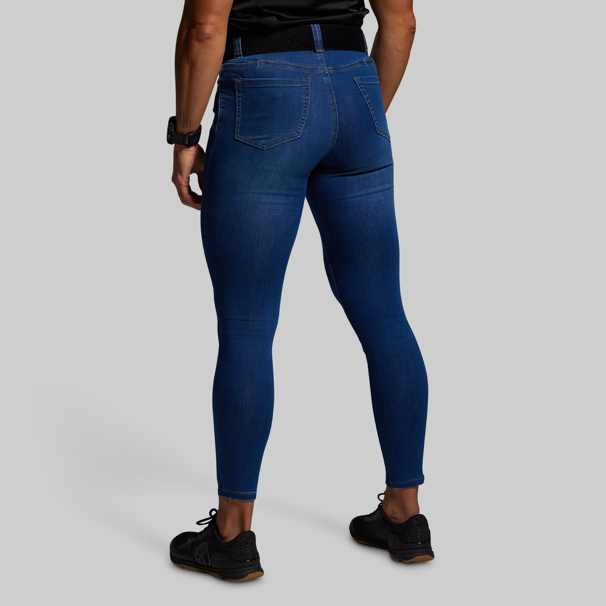 FLEX Recon Mid-Rise Skinny Jean (Dark Wash) - Image 2