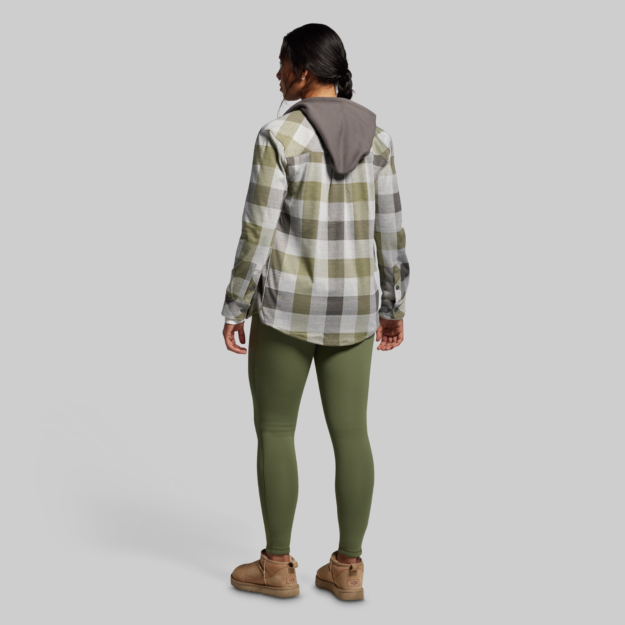 Hooded Woodsman Stretchy Flannel (Creekside) - Image 12