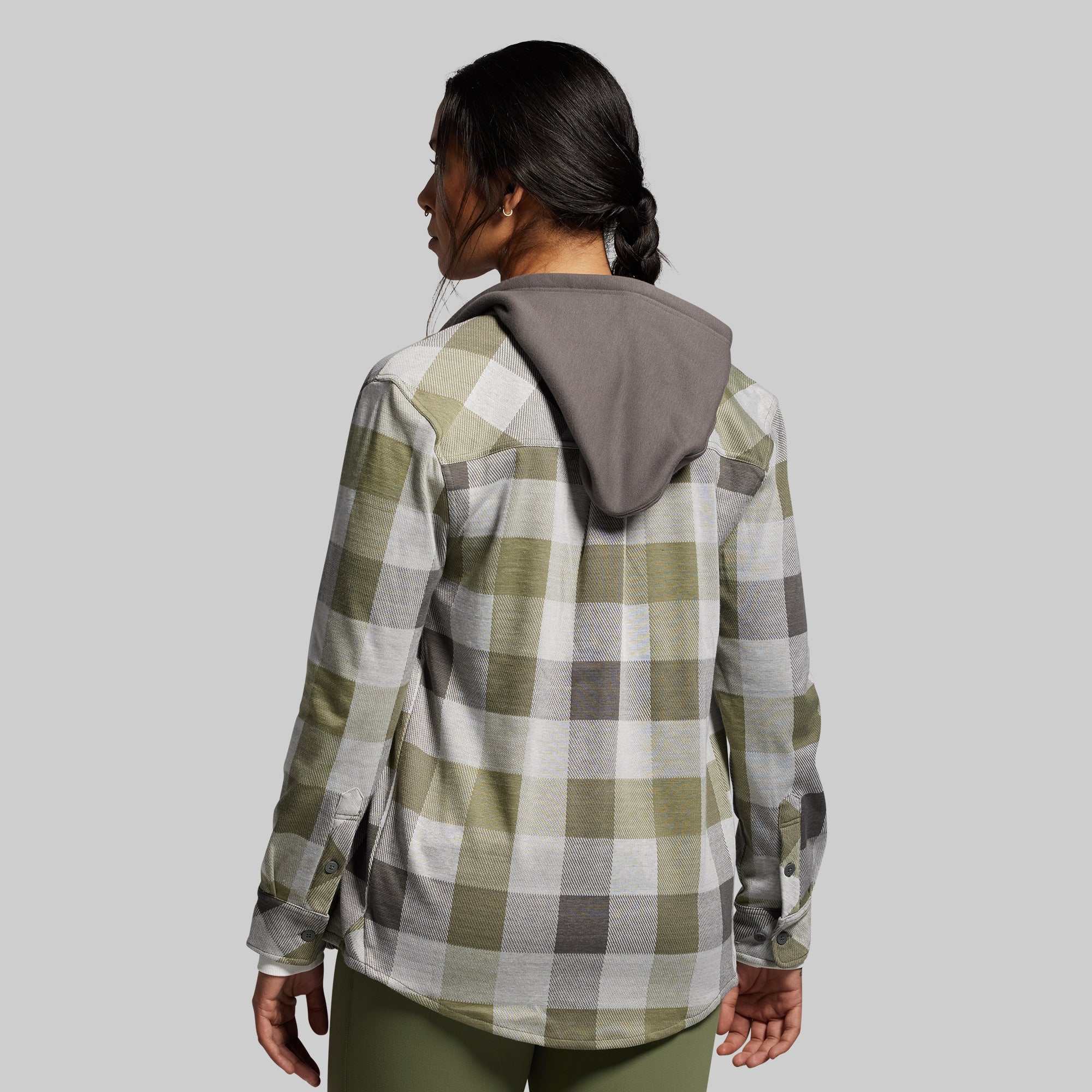 Hooded Woodsman Stretchy Flannel (Creekside) - Image 4