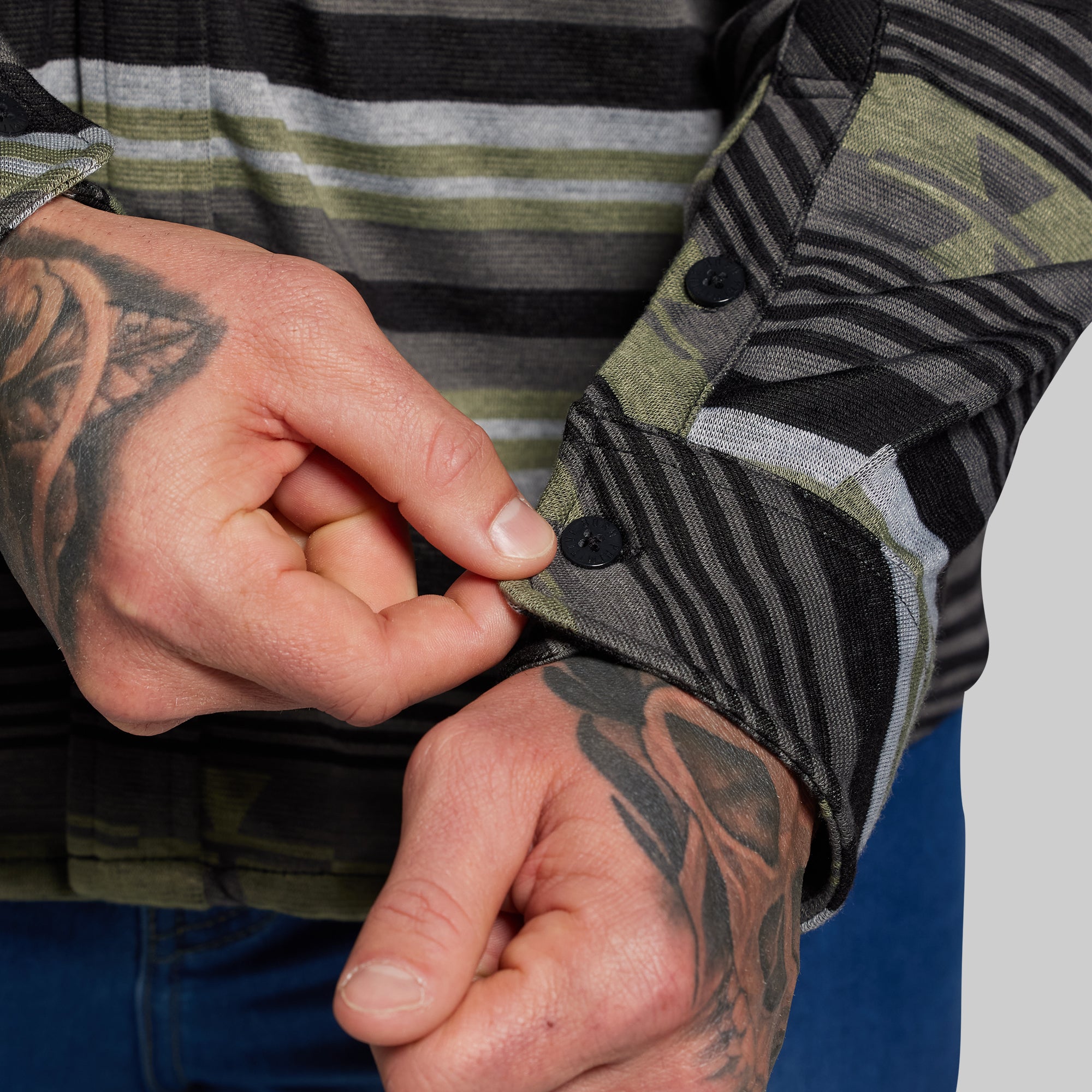 Woodsman Stretchy Flannel (Pasture) - Image 8