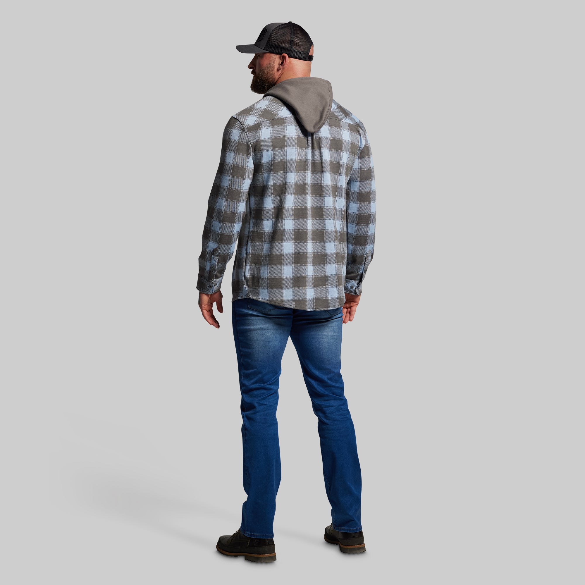Hooded Woodsman Stretchy Flannel (Mountain High) - Image 10