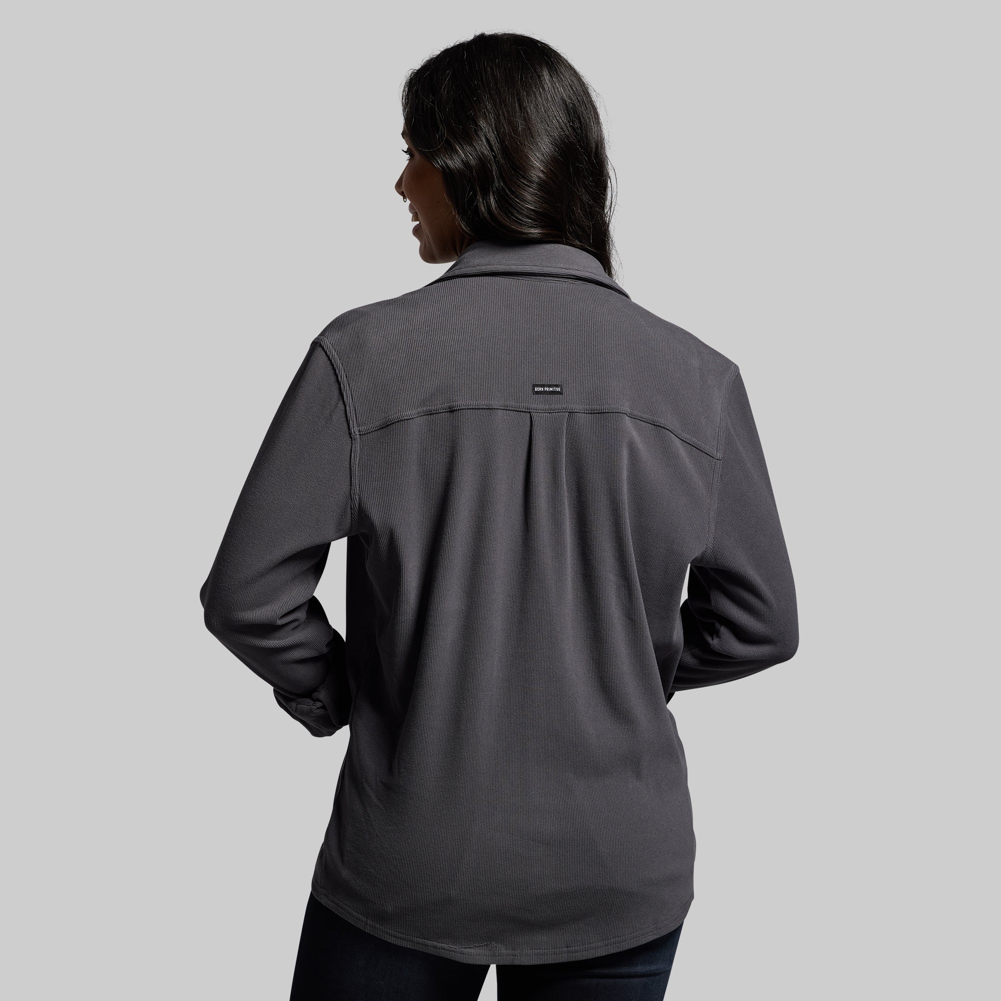 Woodsman Stretchy Corduroy (Gunmetal) - Image 3