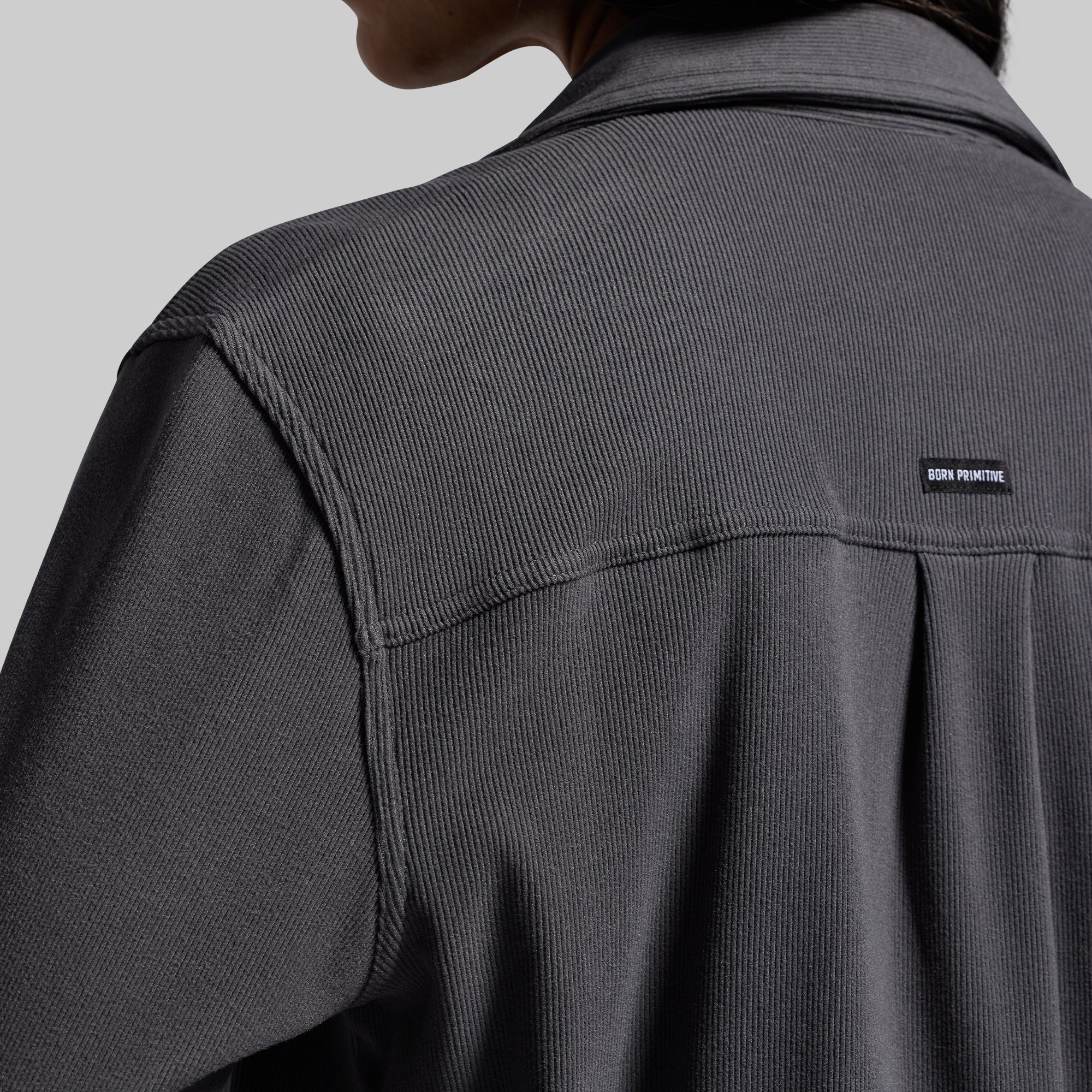 Woodsman Stretchy Corduroy (Gunmetal) - Image 4