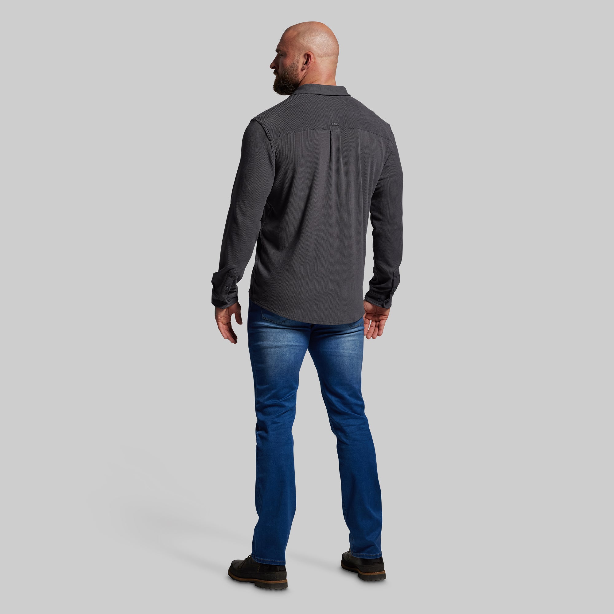 Woodsman Stretchy Corduroy (Gunmetal) - Image 9