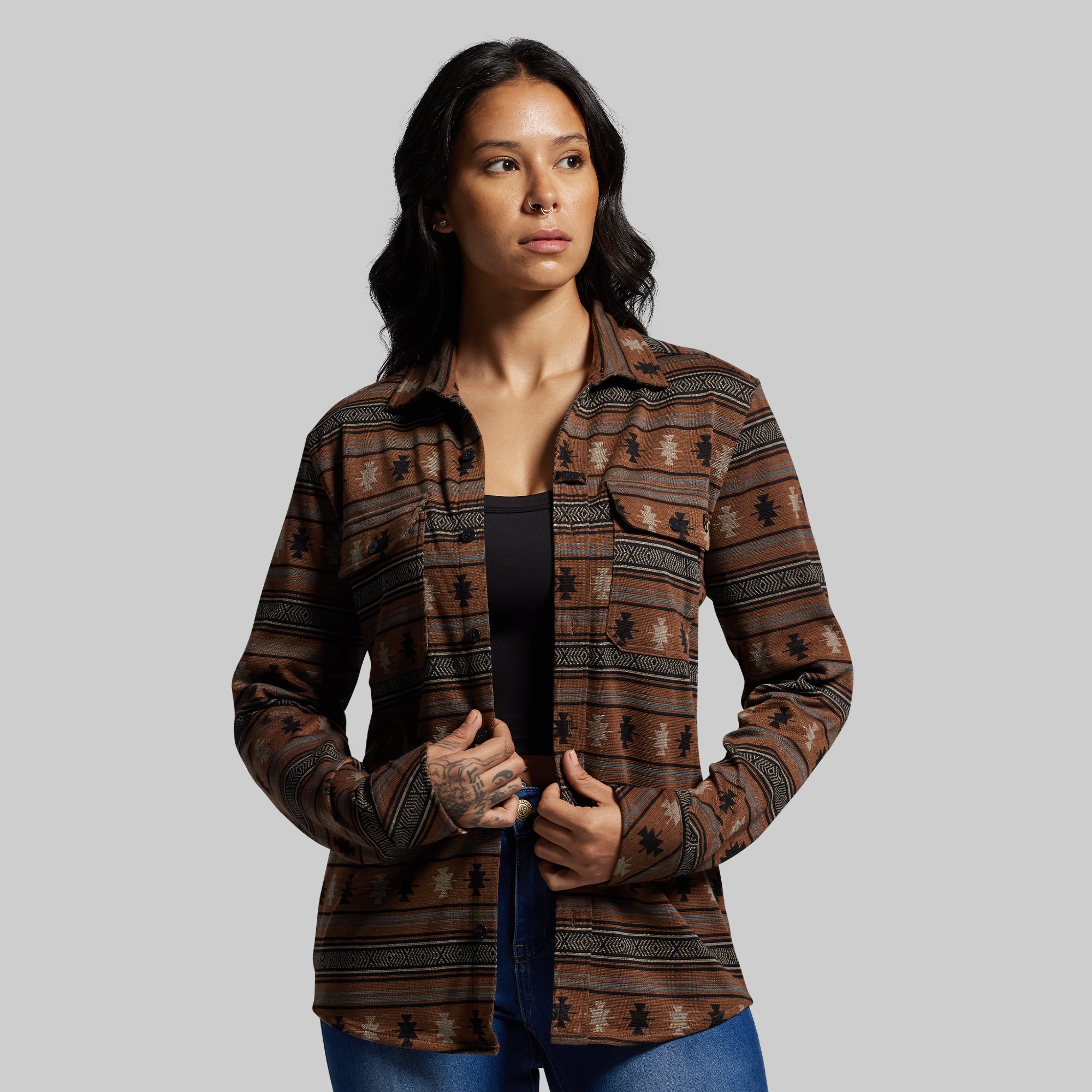 Woodsman Stretchy Flannel (Rancho) - Image 3