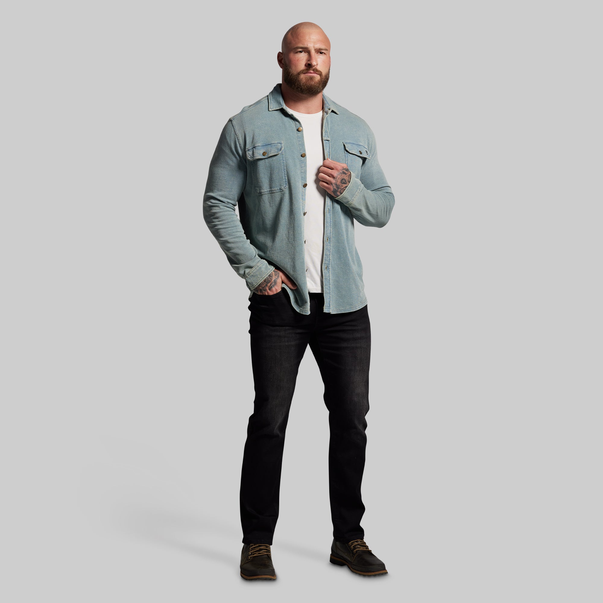 Woodsman Stretchy Denim (Vintage Wash) - Image 9