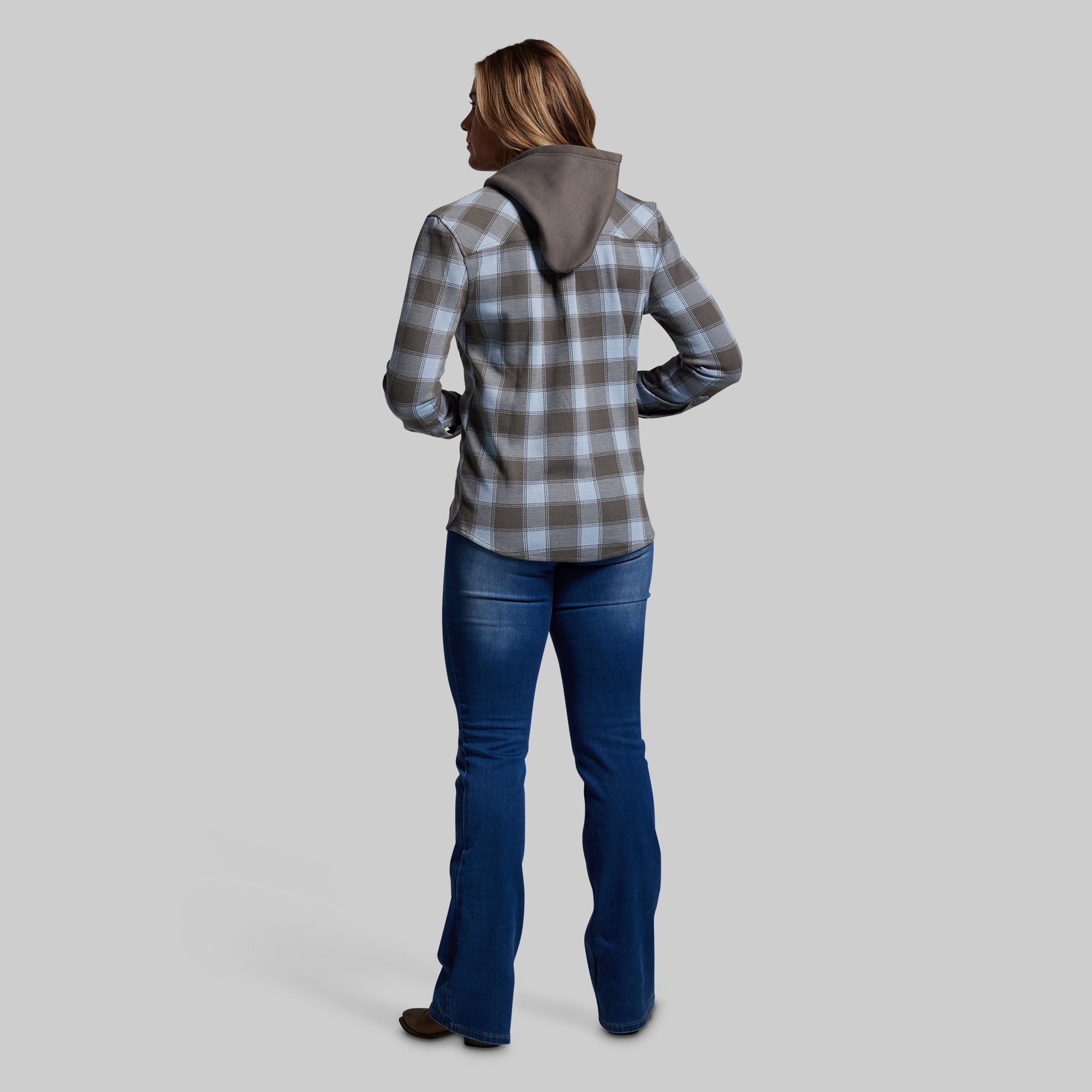 Hooded Woodsman Stretchy Flannel (Mountain High) - Image 12