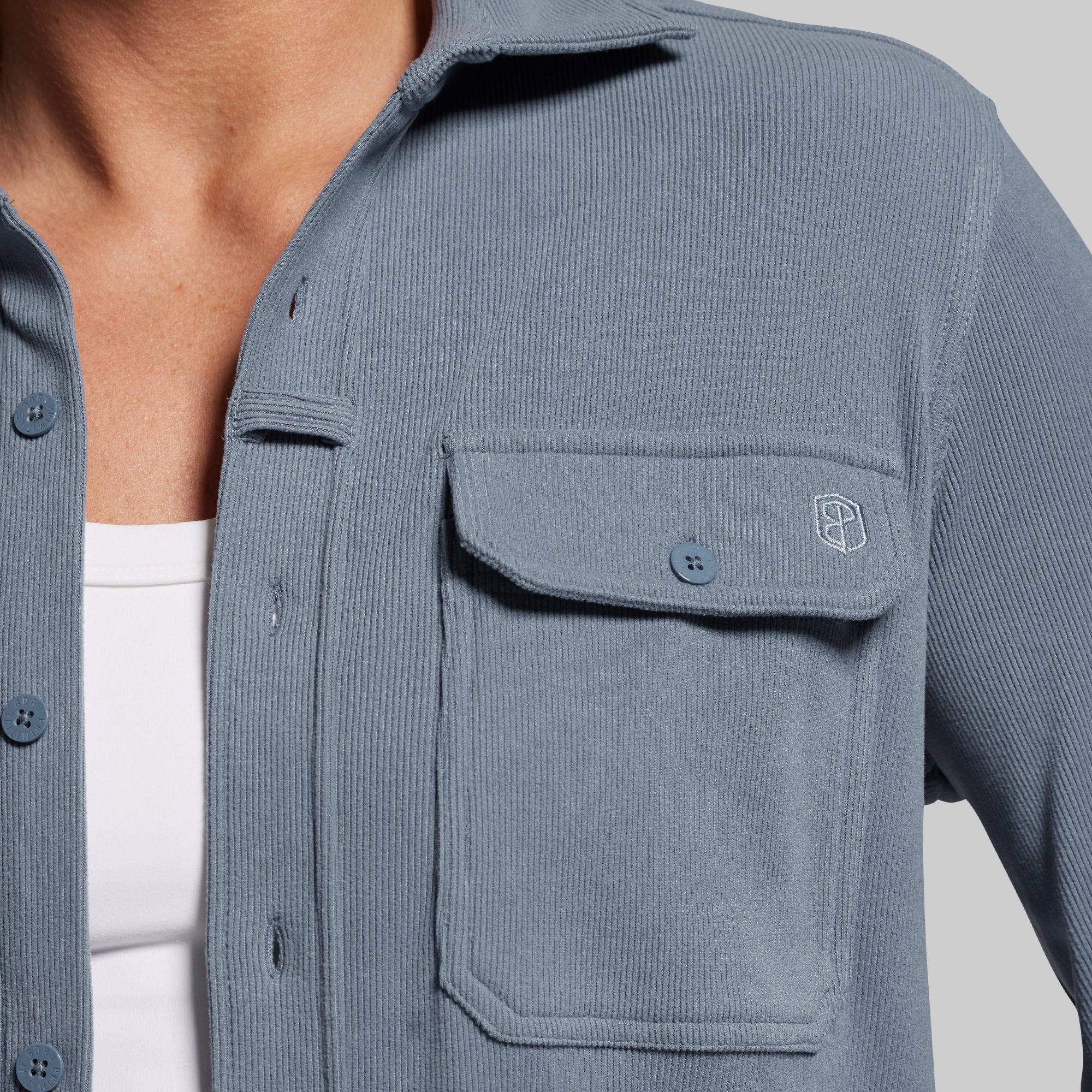 Woodsman Stretchy Corduroy (Gravel) - Image 5