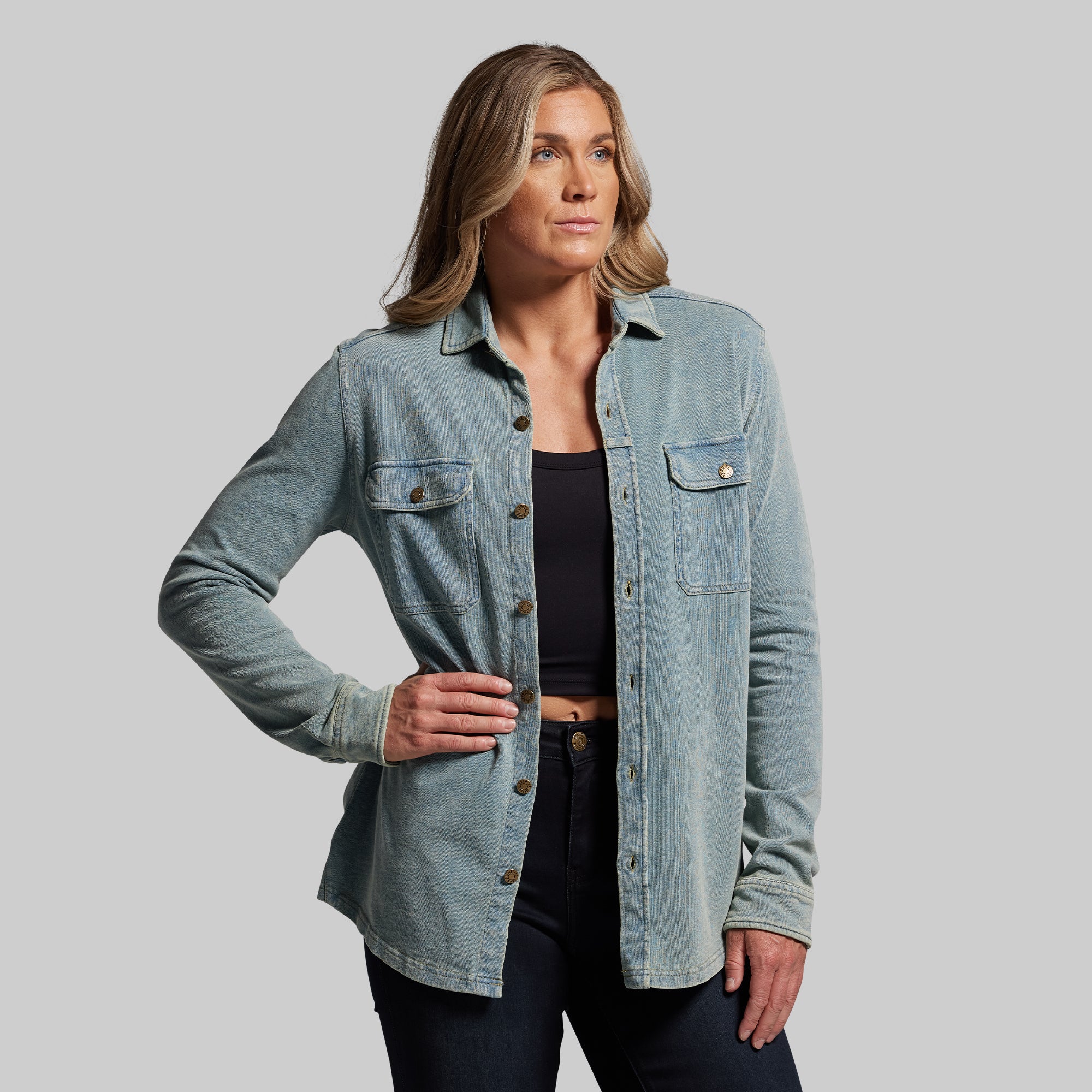 Woodsman Stretchy Denim (Vintage Wash) - Image 3