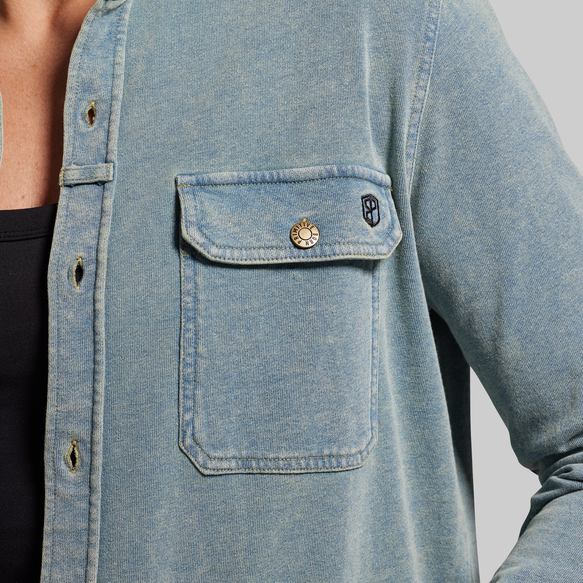 Woodsman Stretchy Denim (Vintage Wash) - Image 6