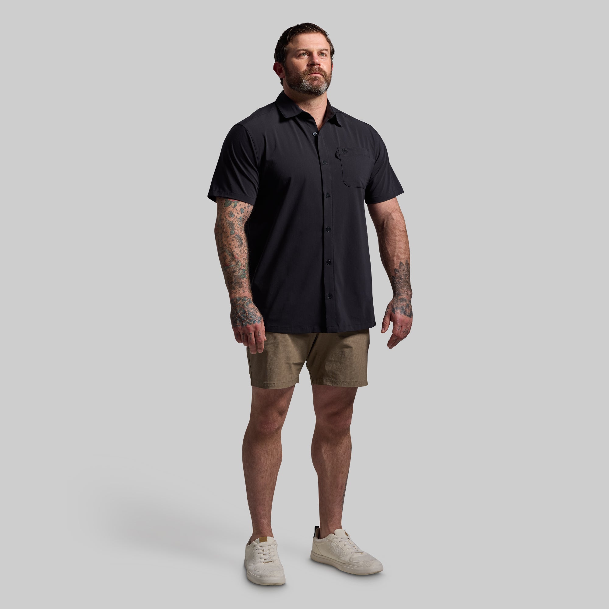 Voyager Button Up 2.0 (Black) - Image 4