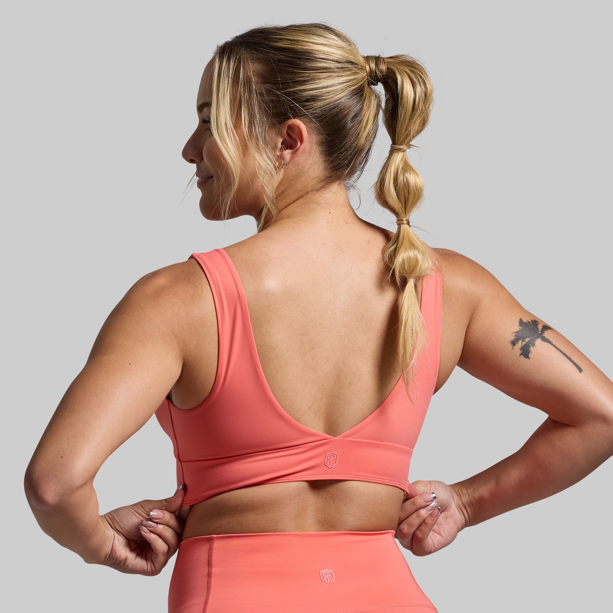 Embrace Sports Bra (Hot Peach) - Image 2