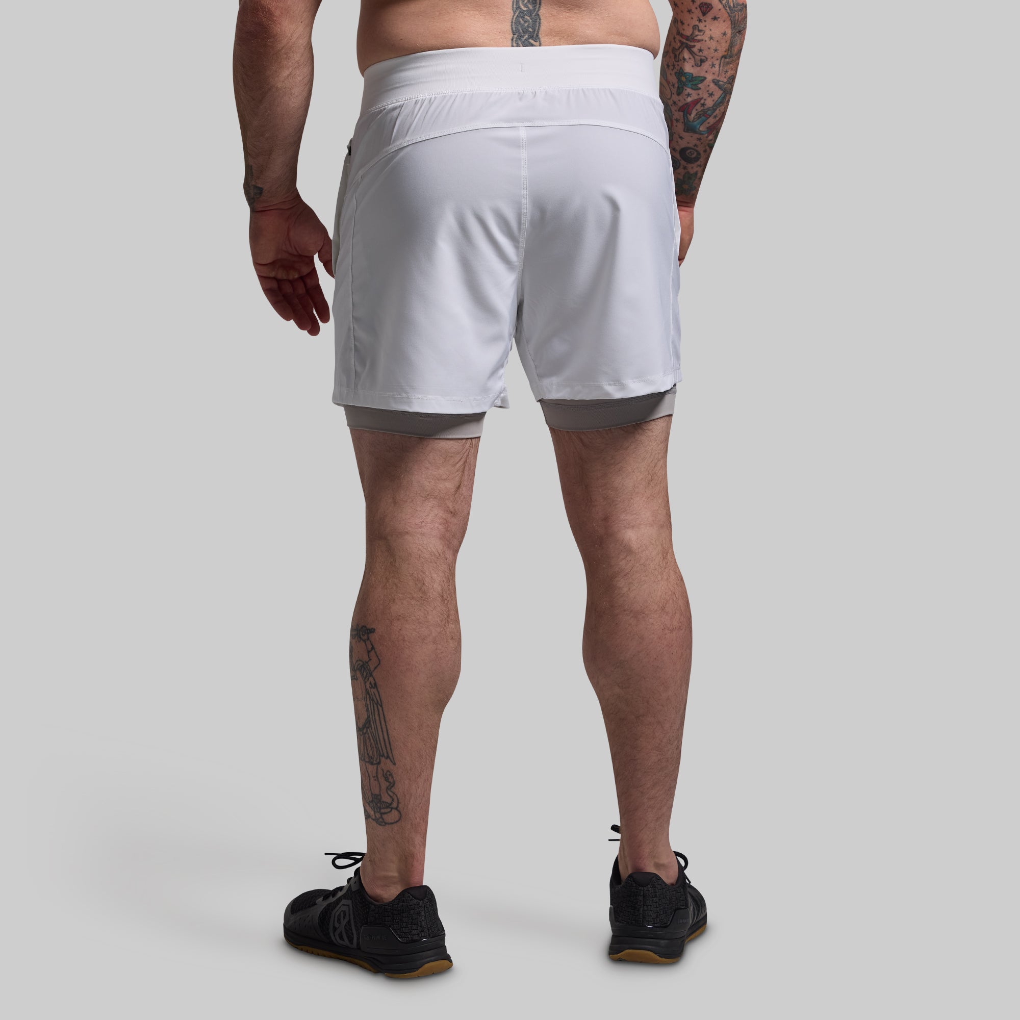 Versatile Short w/ Compression 5 (White) - Image 4