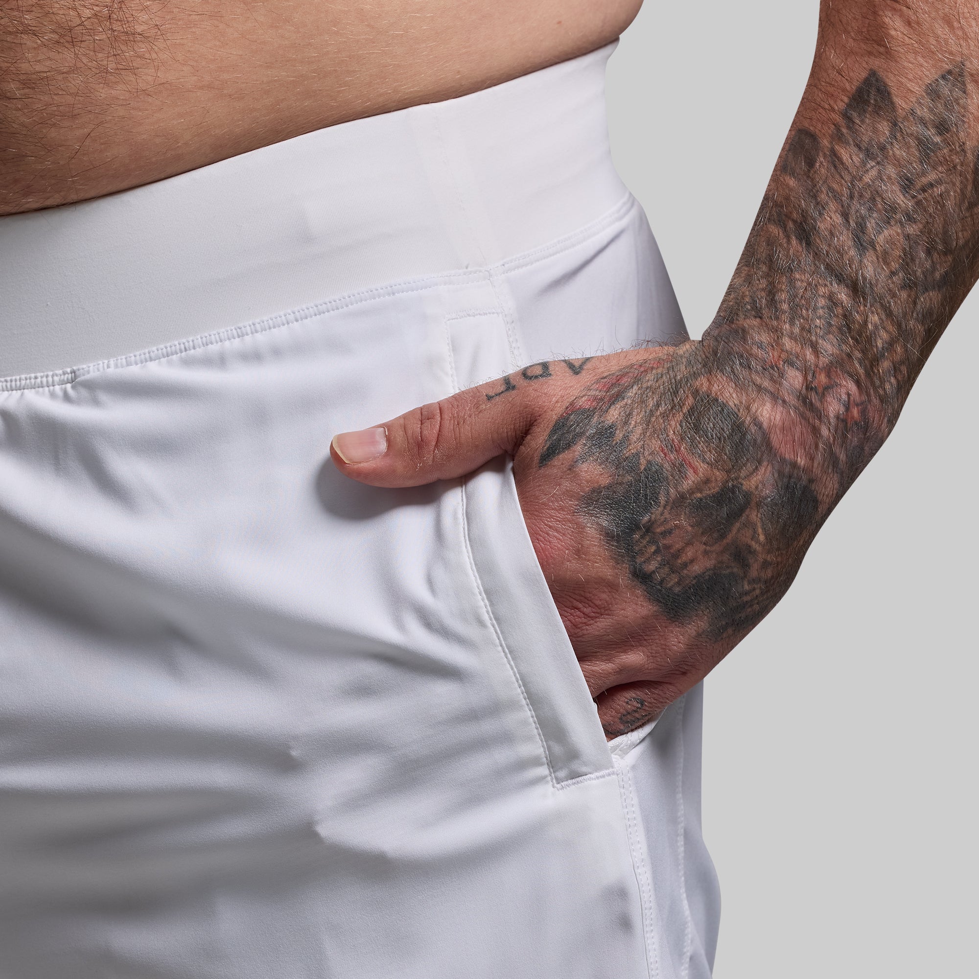 Versatile Short w/ Compression 5 (White) - Image 7