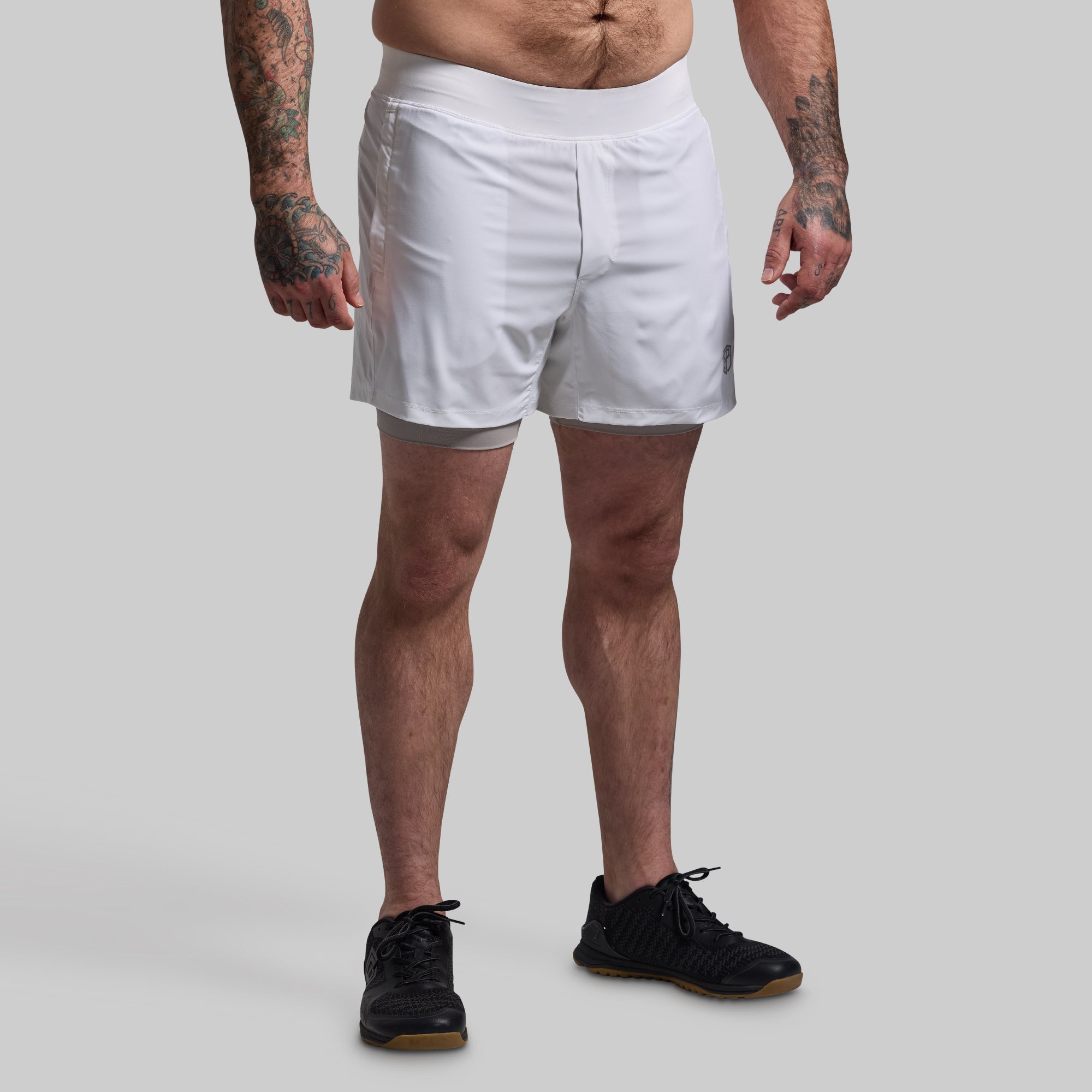 Versatile Short w/ Compression 5 (White) - Image 3