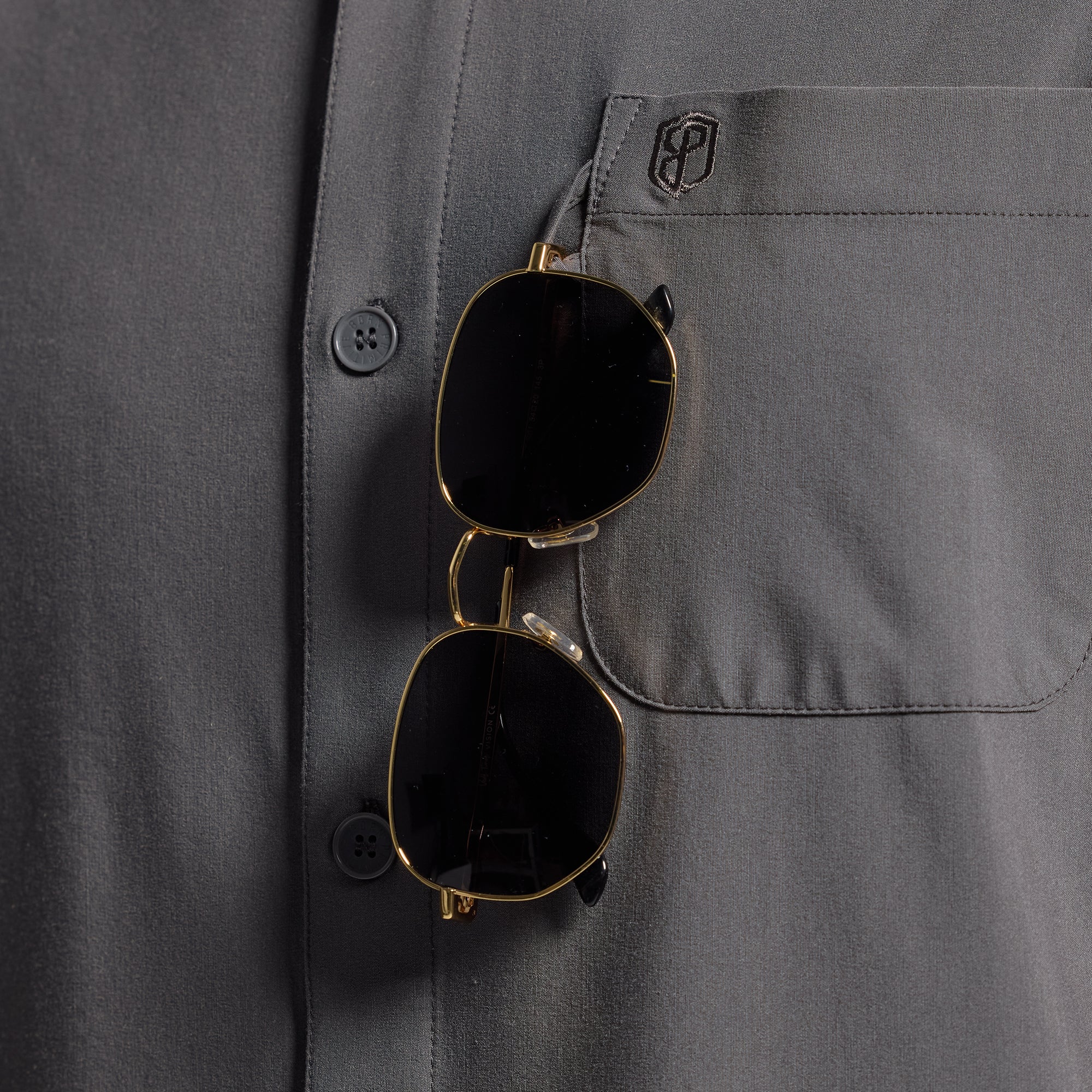 Voyager Button Up 2.0 (Gunmetal) - Image 3