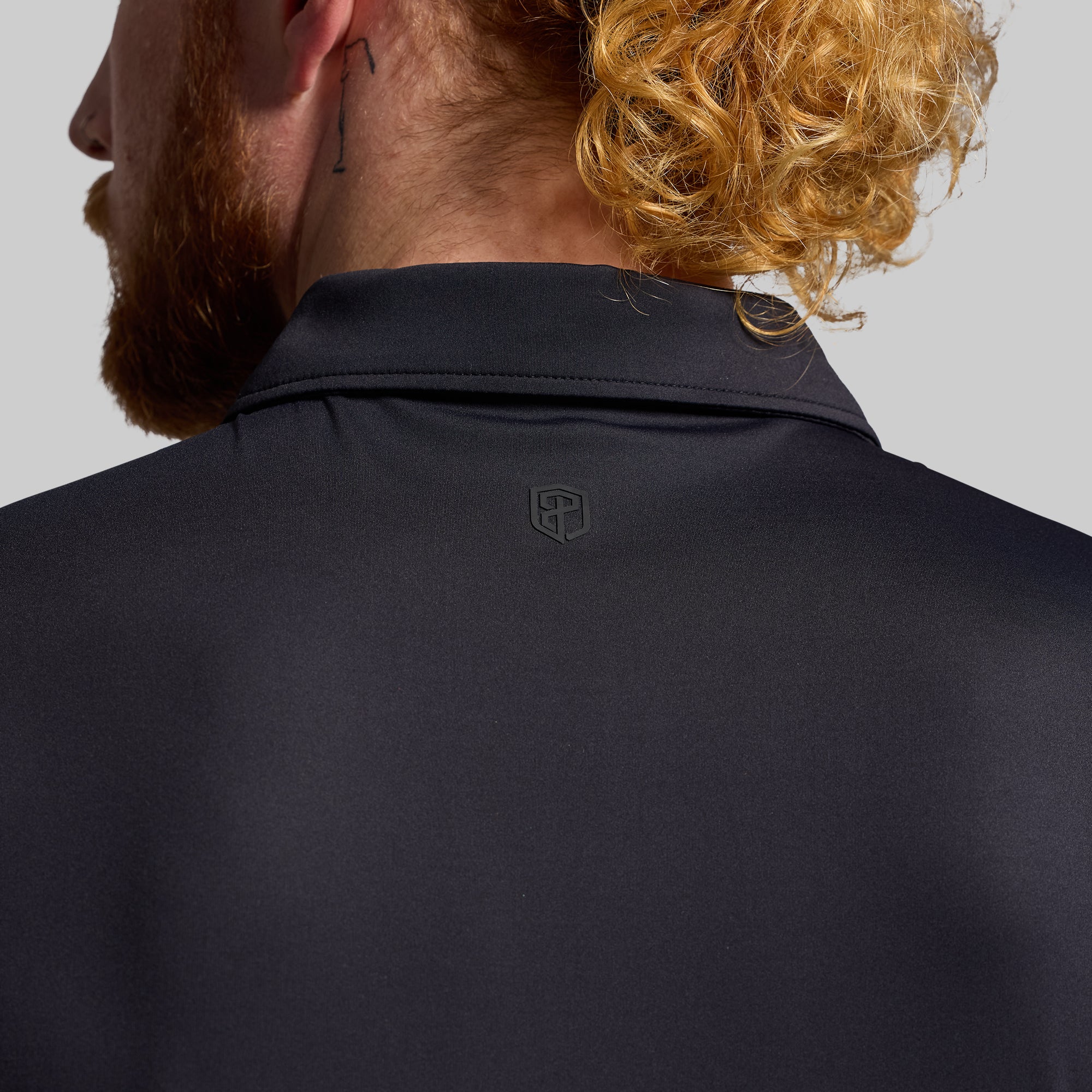 Men's Tek Polo (Black) - Image 5