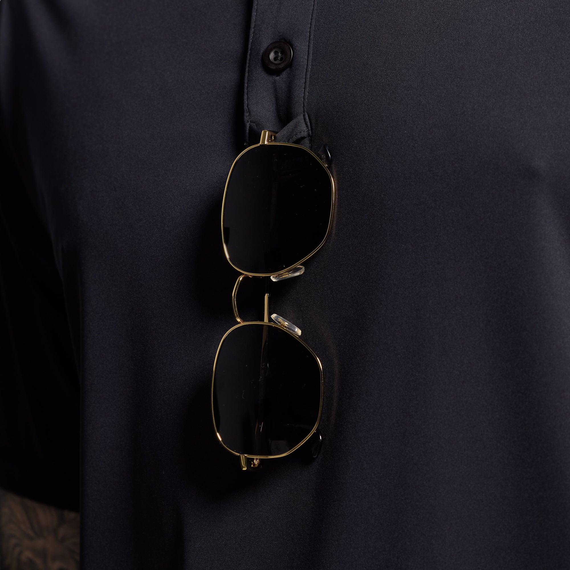 Men's Tek Polo (Black) - Image 4