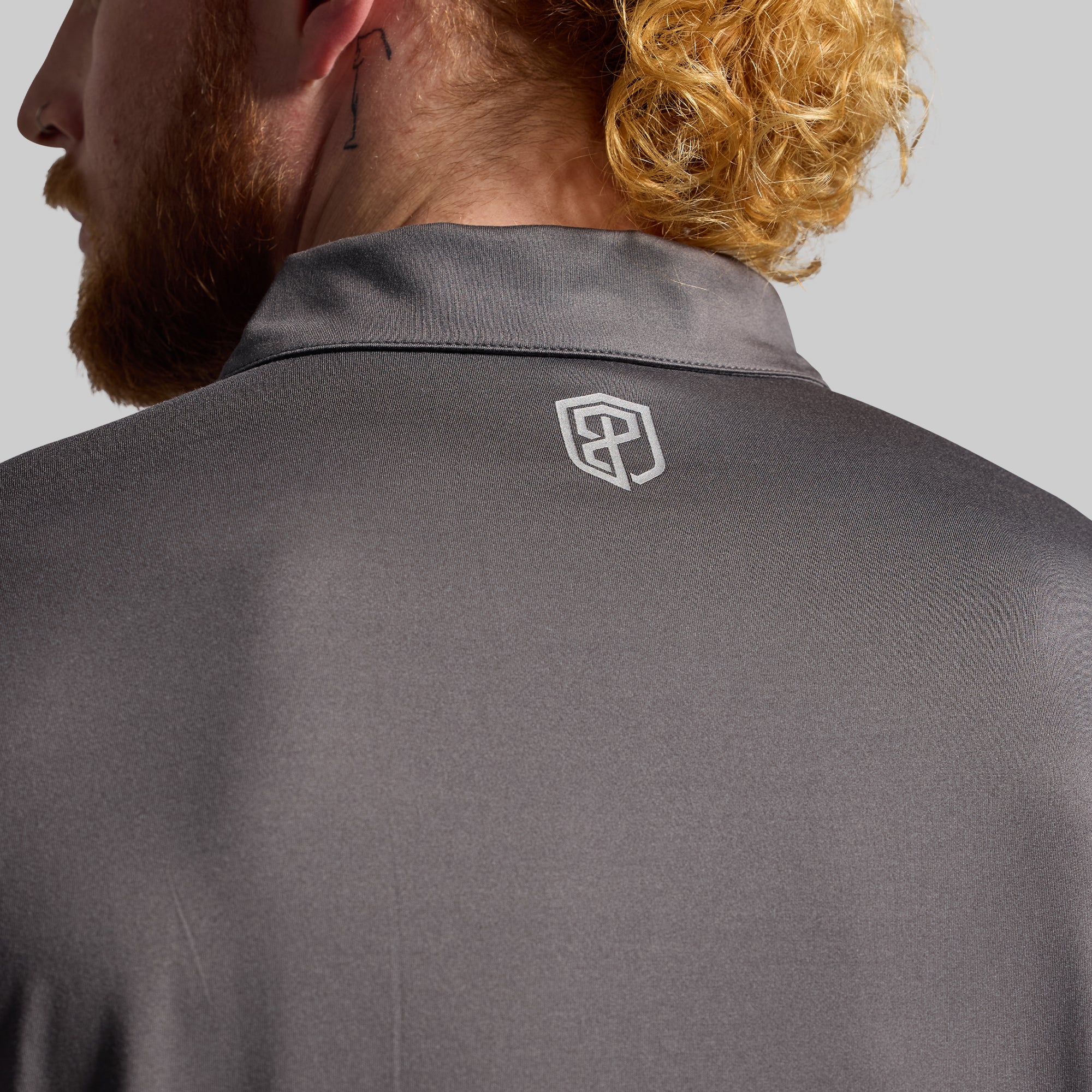 Athleisure Polo (Gunmetal) - Image 3