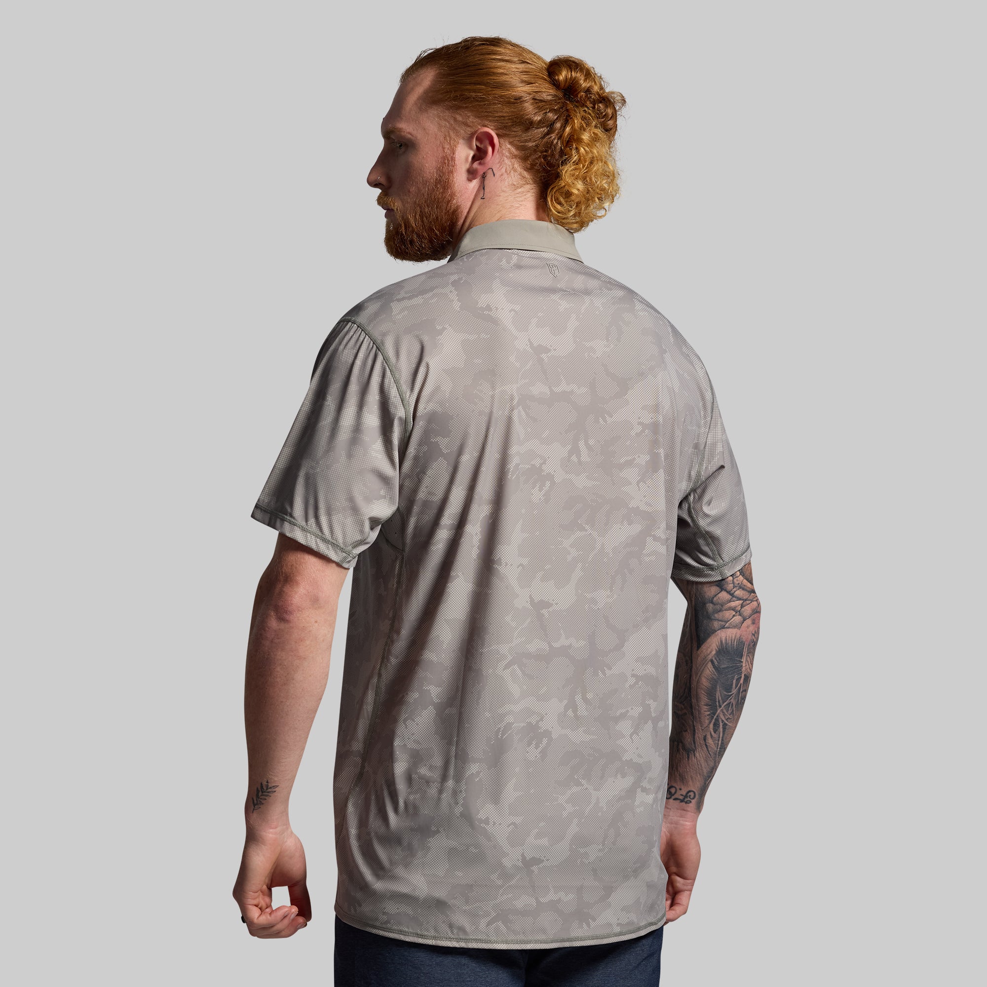 Men's Tek Polo (Paloma Grey Camo) - Image 2