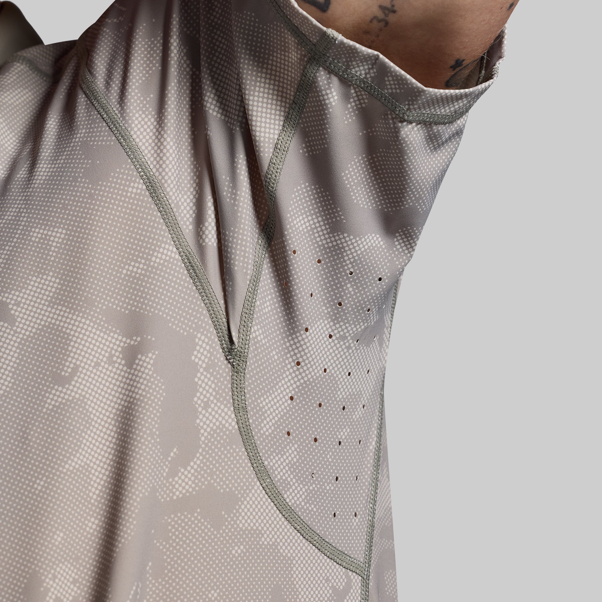 Men's Tek Polo (Paloma Grey Camo) - Image 3