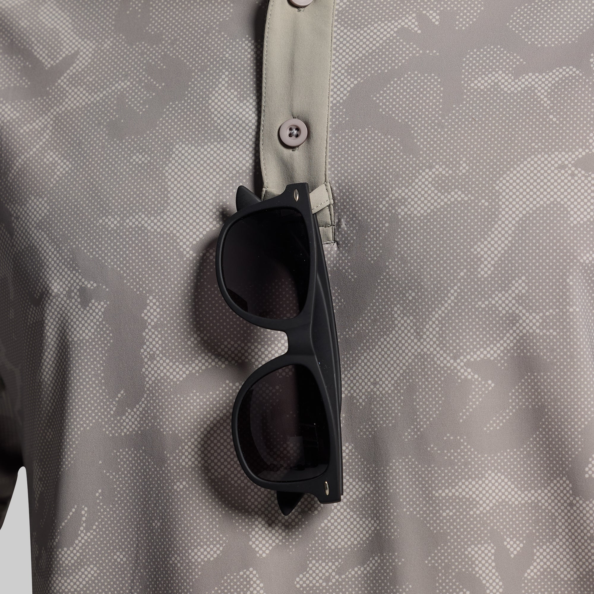 Men's Tek Polo (Paloma Grey Camo) - Image 4